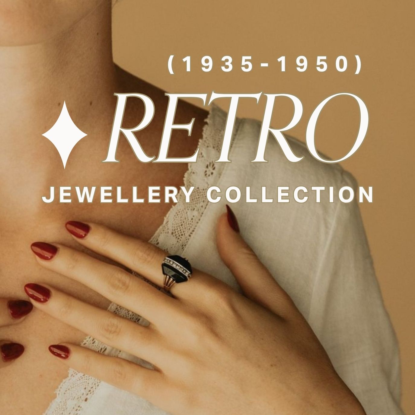 retro jewellery collection square cover image