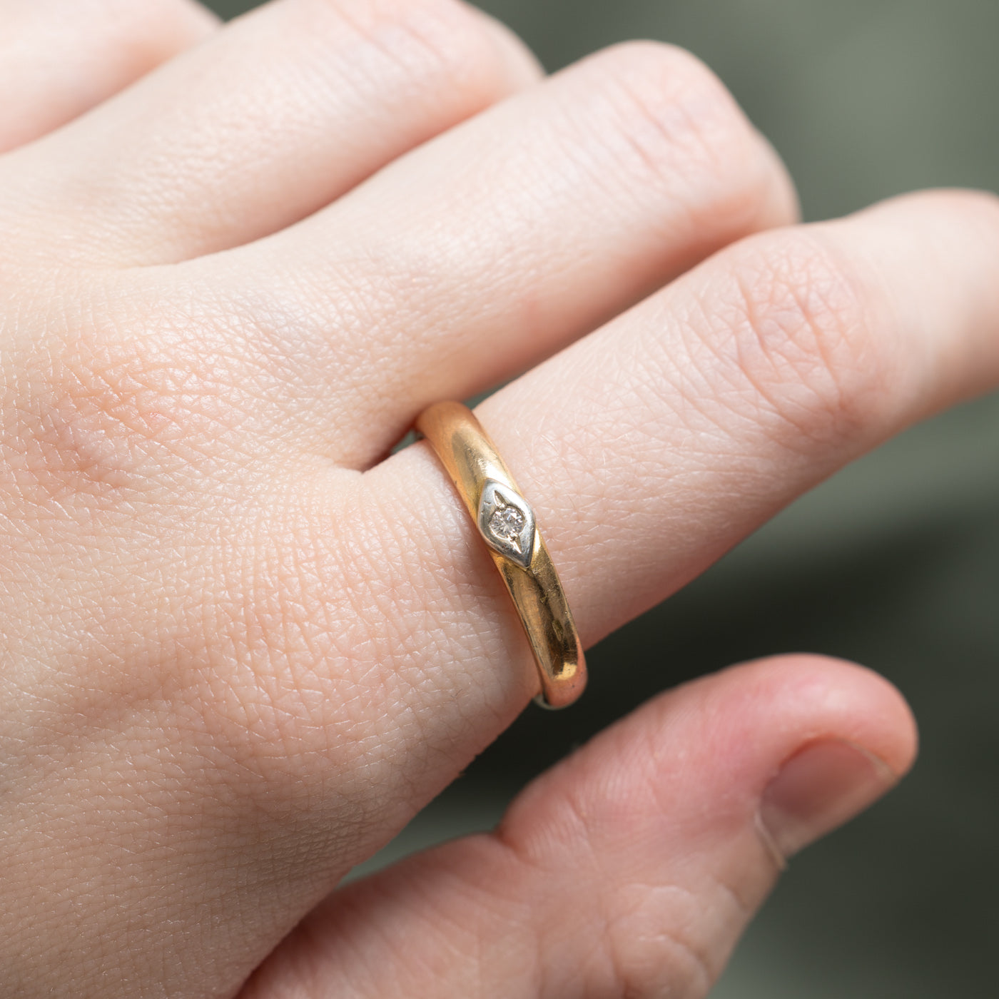 Victorian 'Dingwall' 1881 Diamond Band | 0.04ct | SZ 9.75