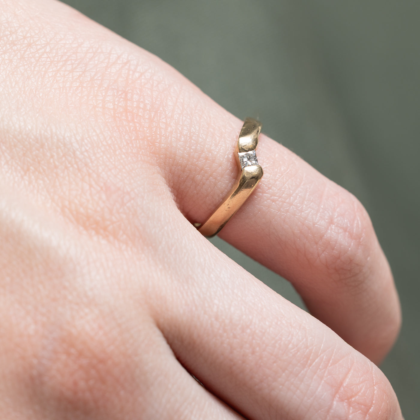 Single Stone Diamond Ring | 0.09ct | SZ 5.25
