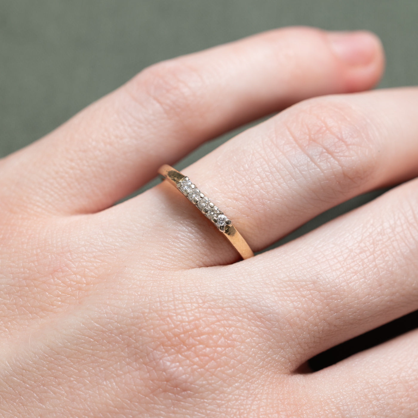 Five Stone Diamond Ring | 0.11ctw | SZ 5.75