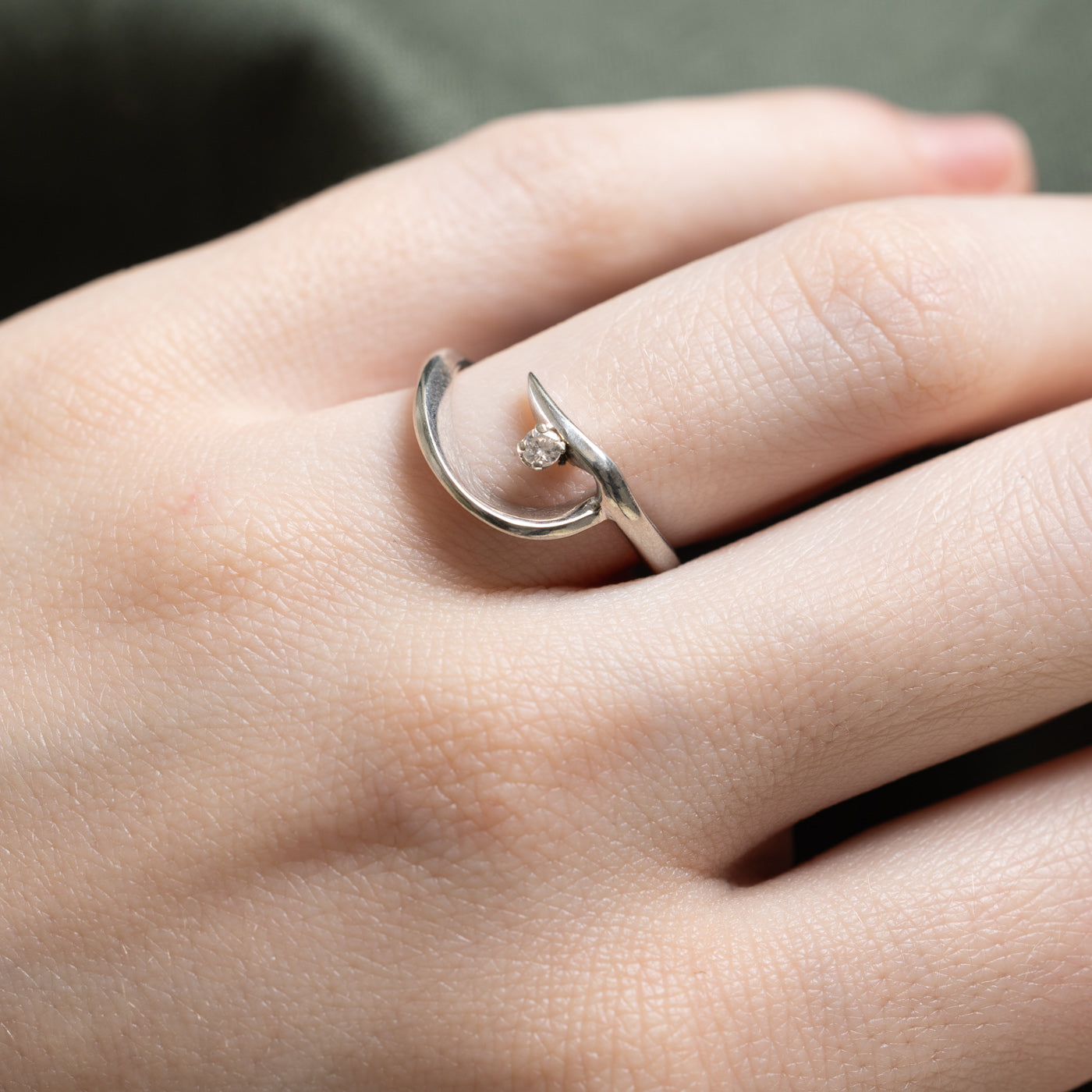 Single Stone Diamond Ring | 0.05ct | SZ 6