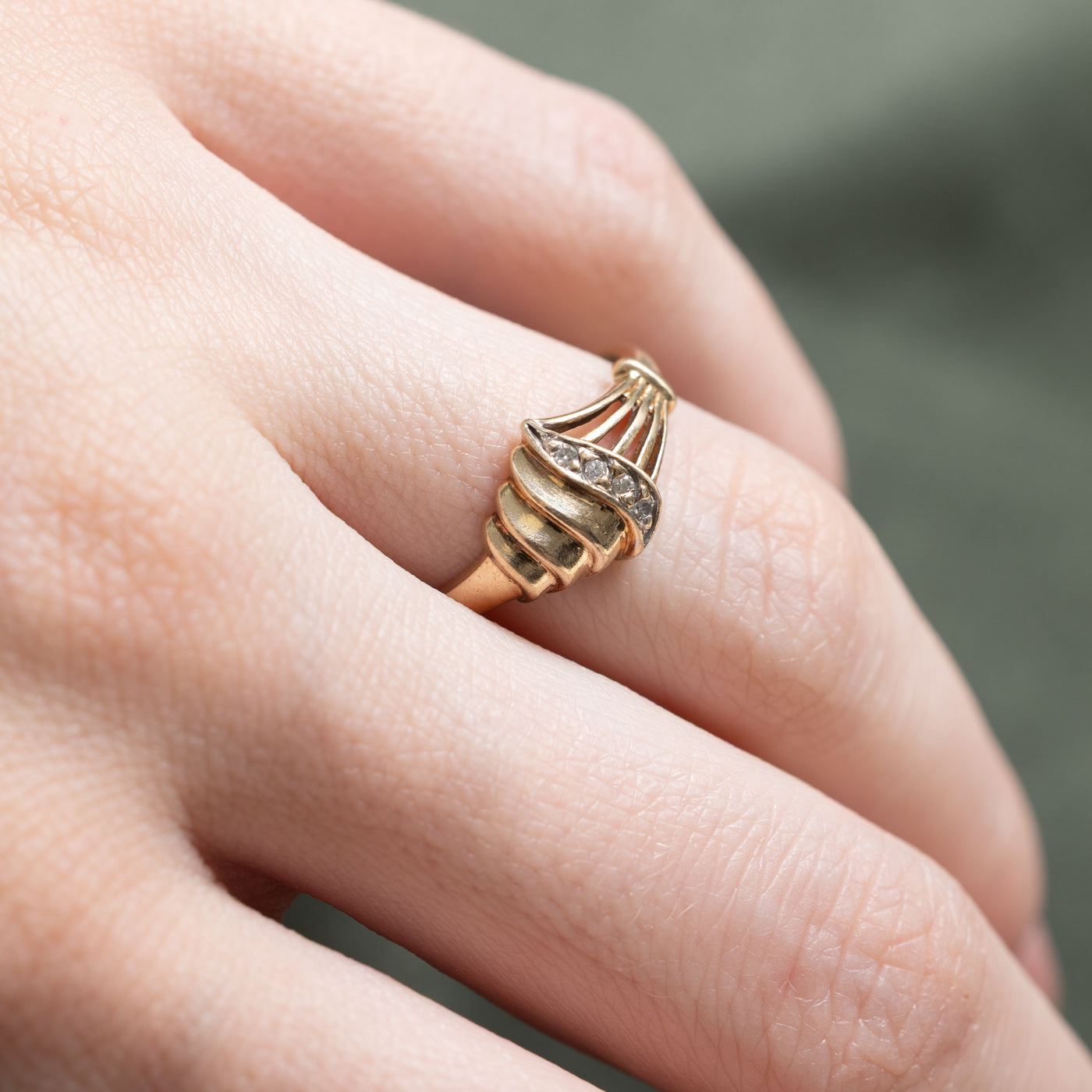 Diamond Ring | 0.02ctw | SZ 6.5