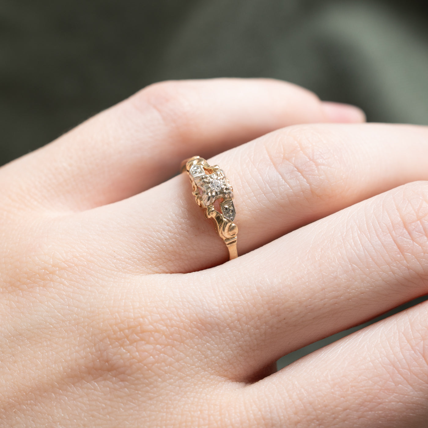 Single Stone Diamond Ring | 0.02ct | SZ 5.75