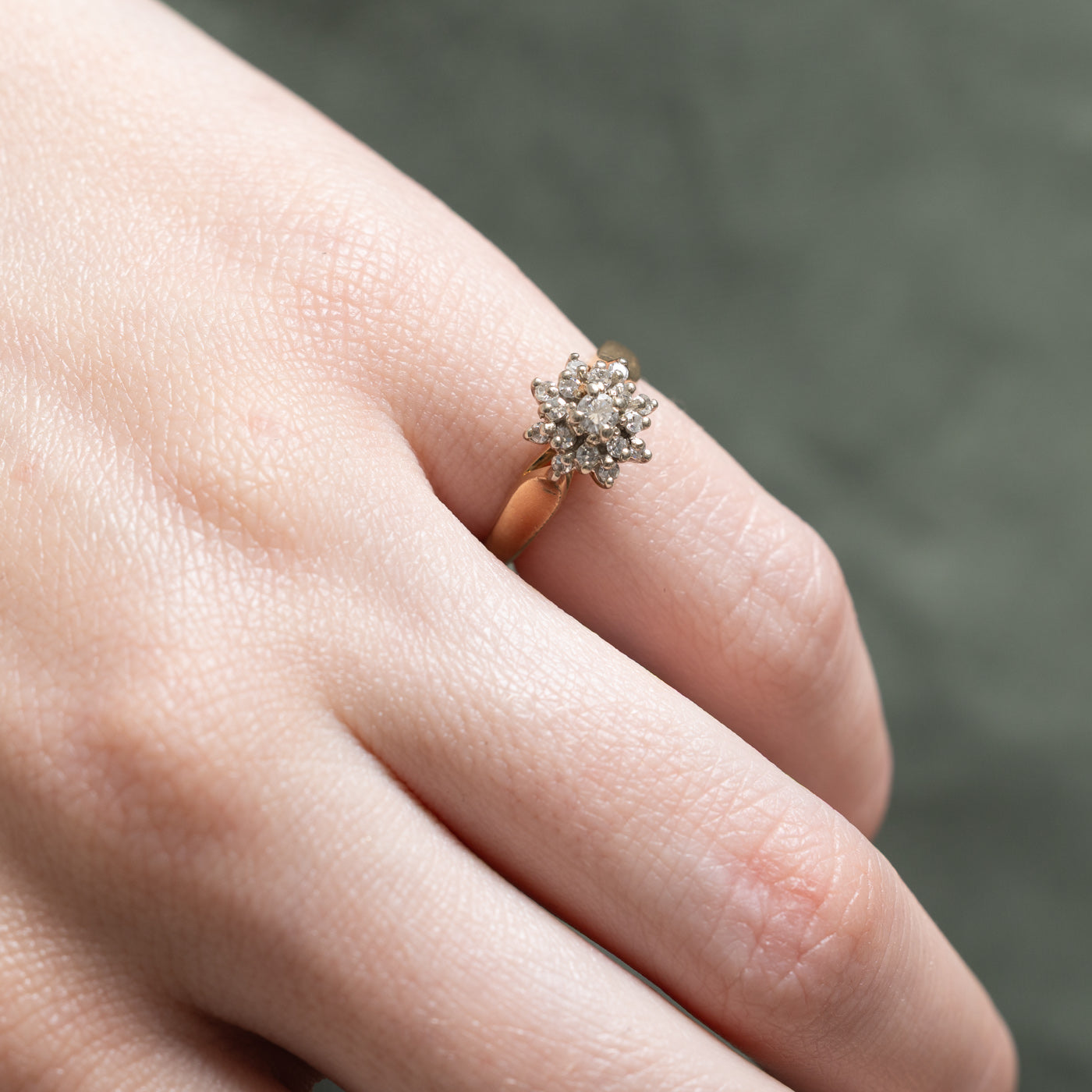 Diamond Cluster Ring | 0.22ctw | SZ 2.25