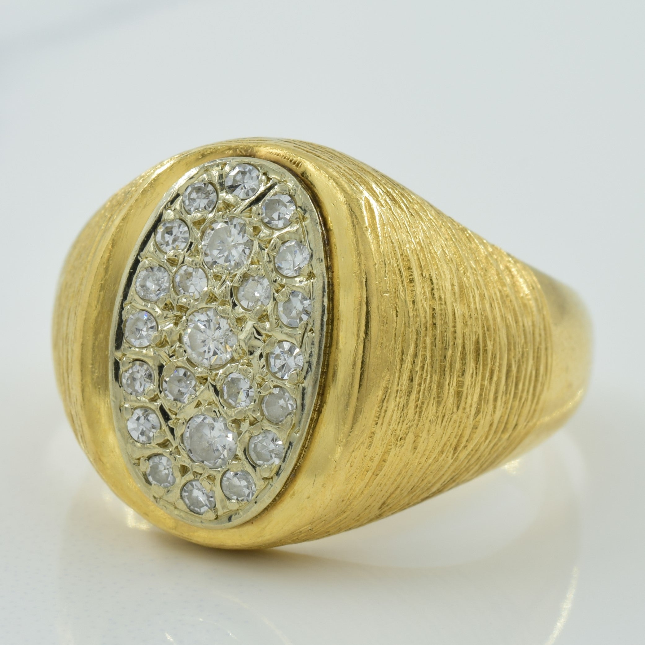 Diamond Cluster Cocktail Ring | 0.50ctw | SZ 11.5 |