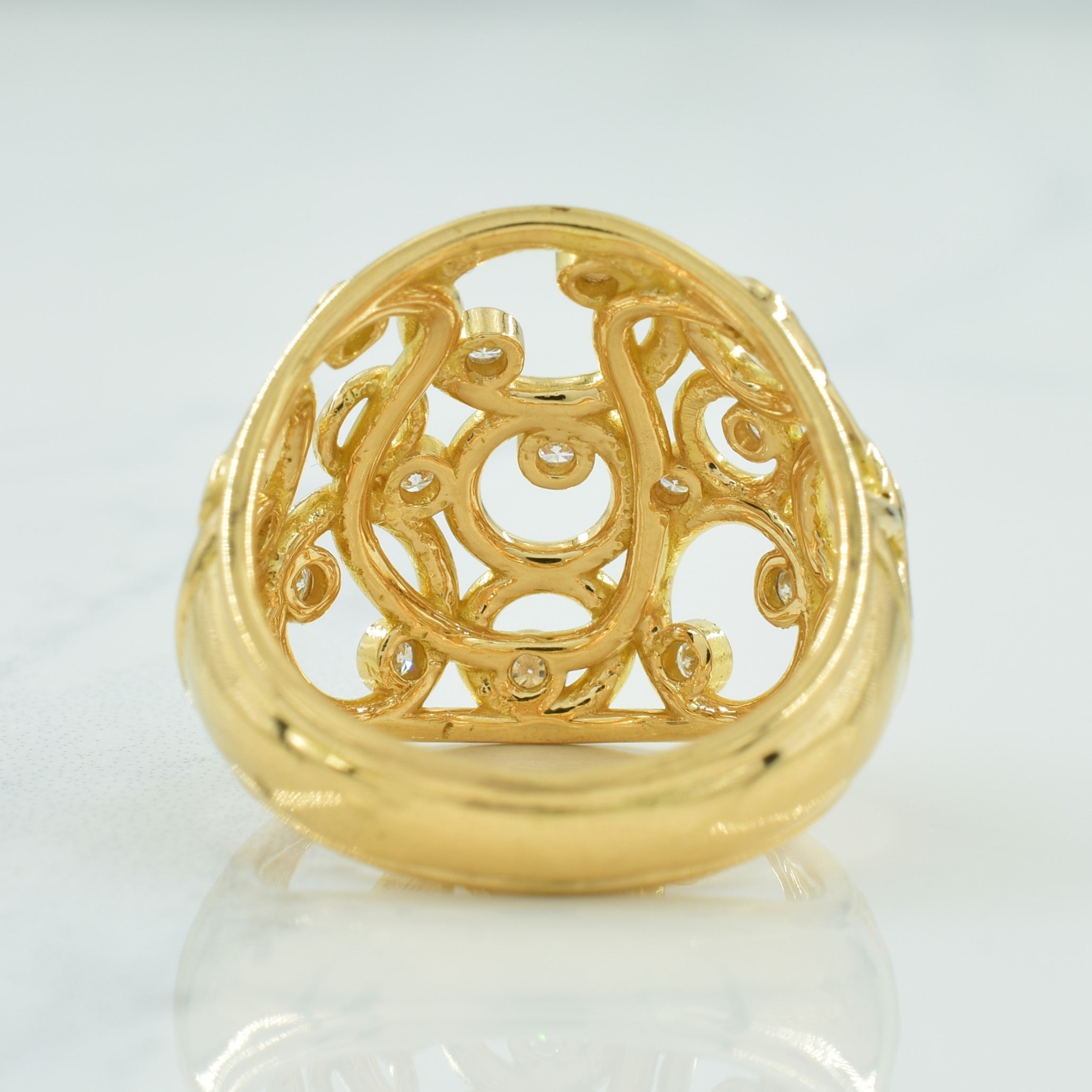Diamond Cocktail Ring | 0.25ctw | SZ 6.75 |