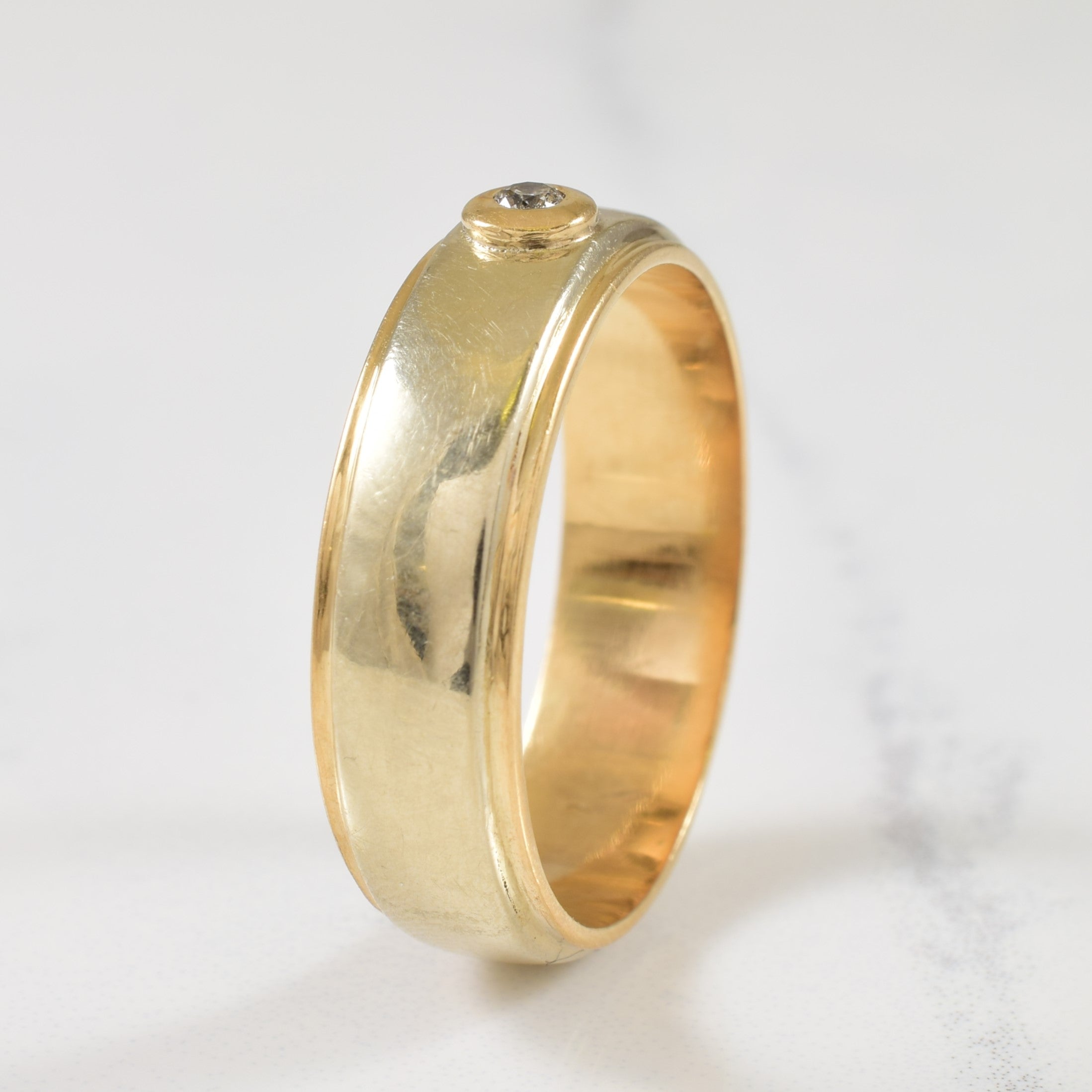 Two Tone Diamond Ring | 0.04ct | SZ 11.5 |