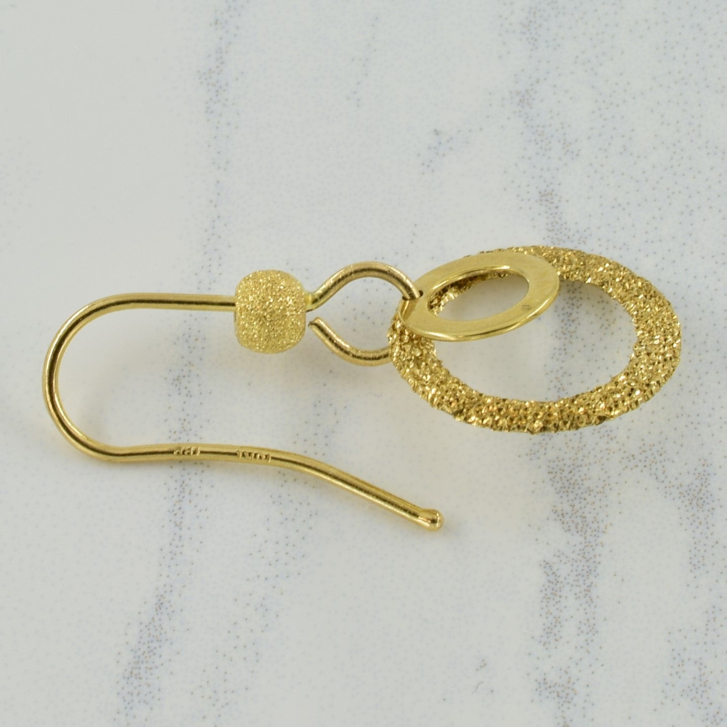 10k Yellow Gold Drop Earrings