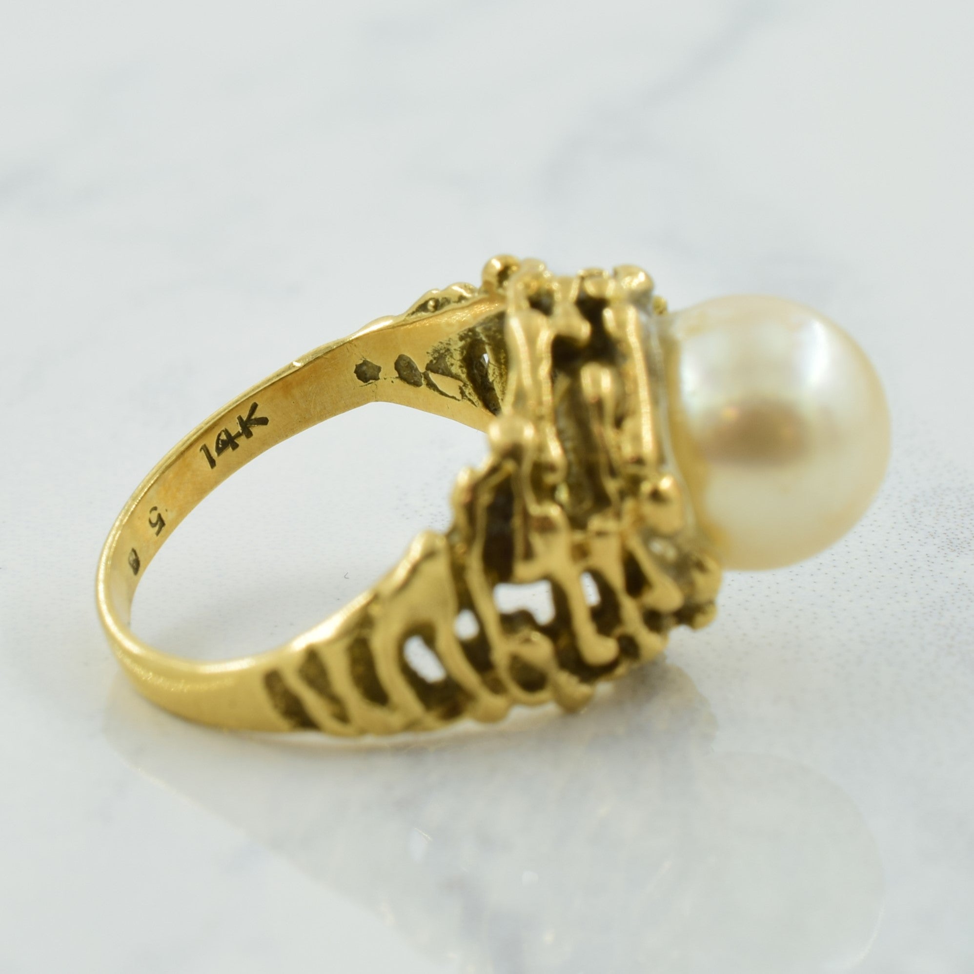 Pearl Ring | 4.20ct | SZ 3.25 |