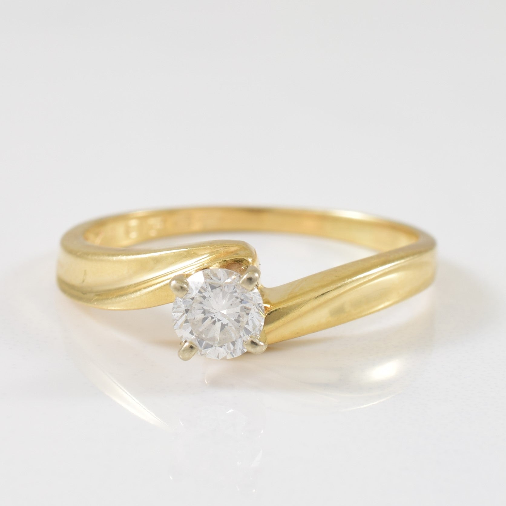 Diamond Bypass Ring | 0.32ct | SZ 7.5 |