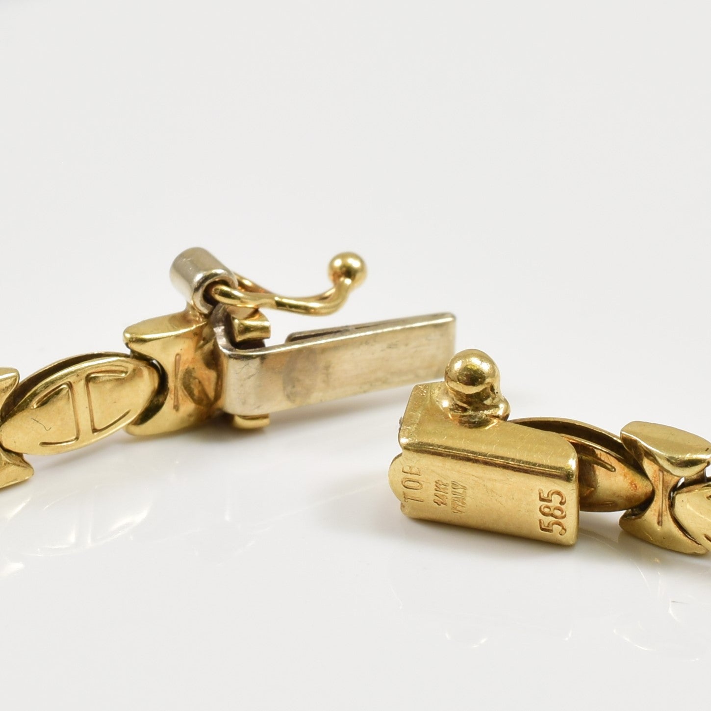 14k Yellow Gold Bracelet | 7" |