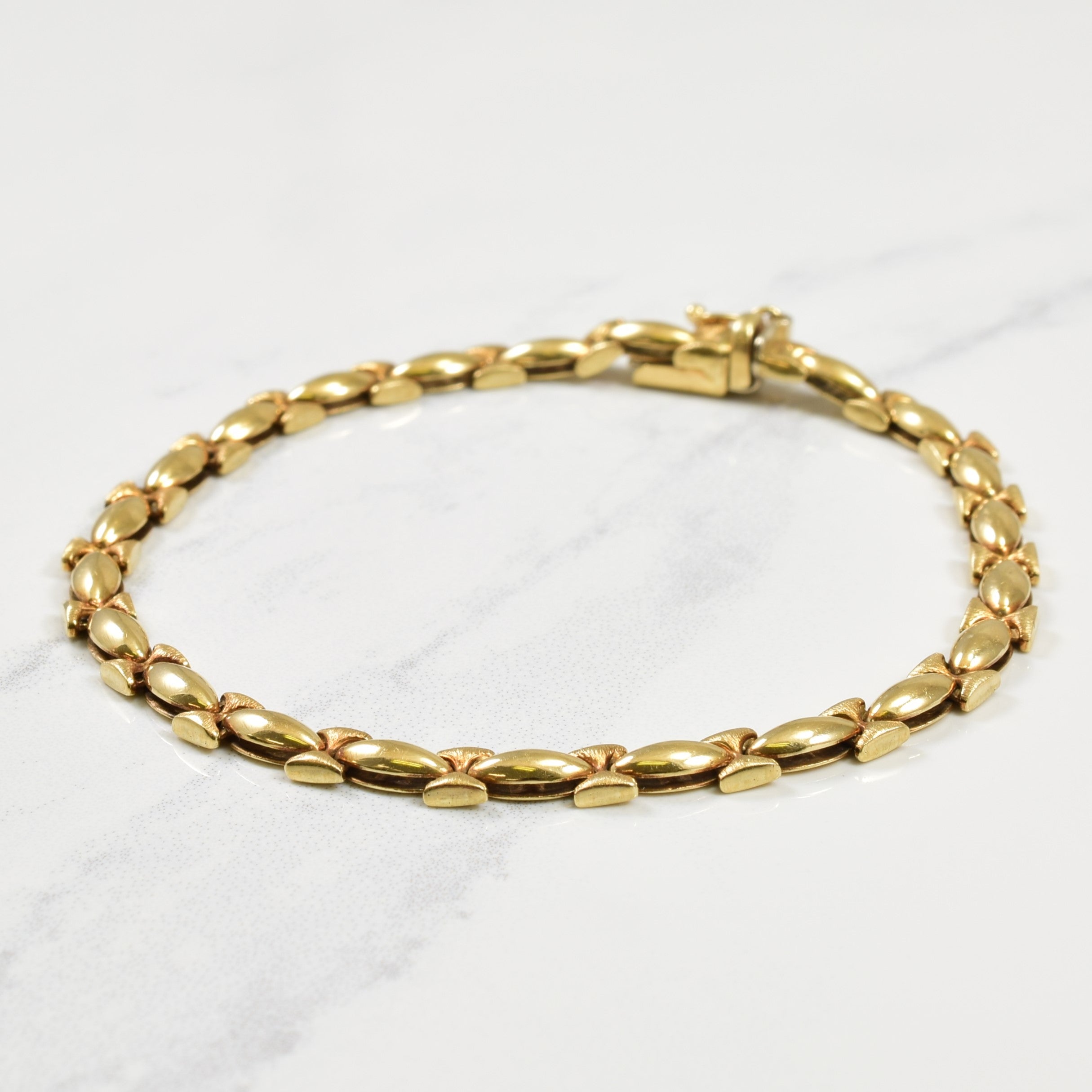14k Yellow Gold Bracelet | 7" |