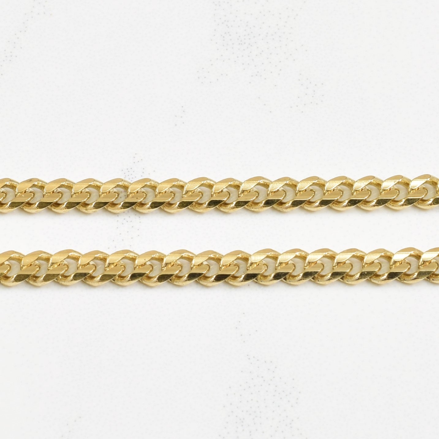 10k Yellow Gold Cuban Link Chain | 21" |