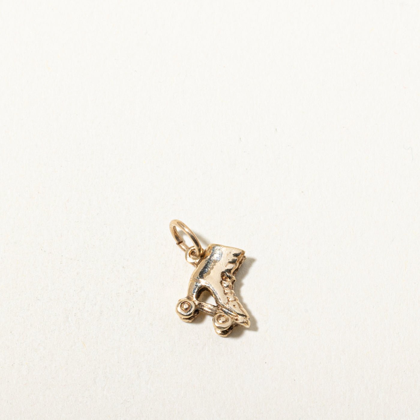 10k Yellow Gold Roller Skate Charm