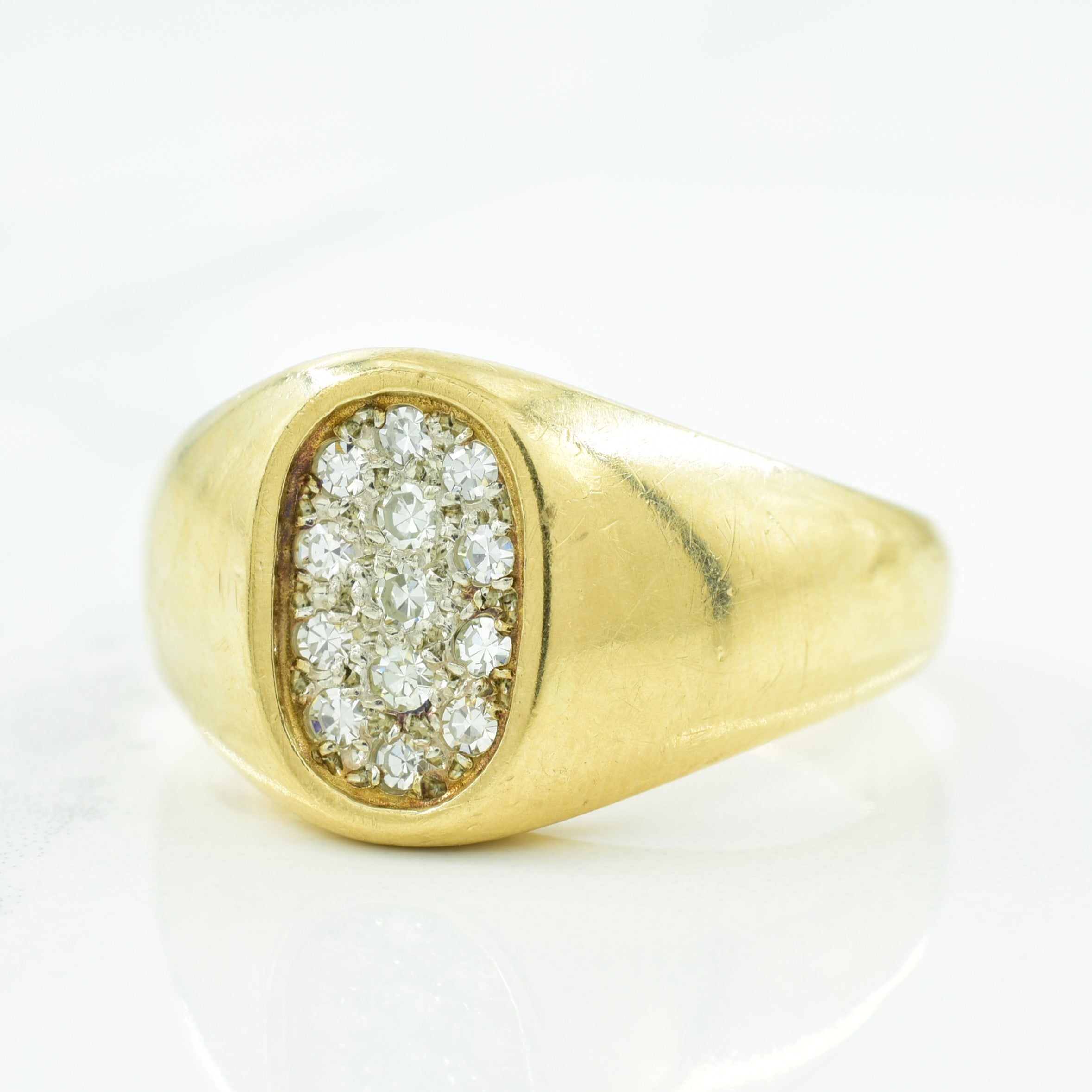 Cluster Diamond Ring | 0.26ctw | SZ 11.5 |
