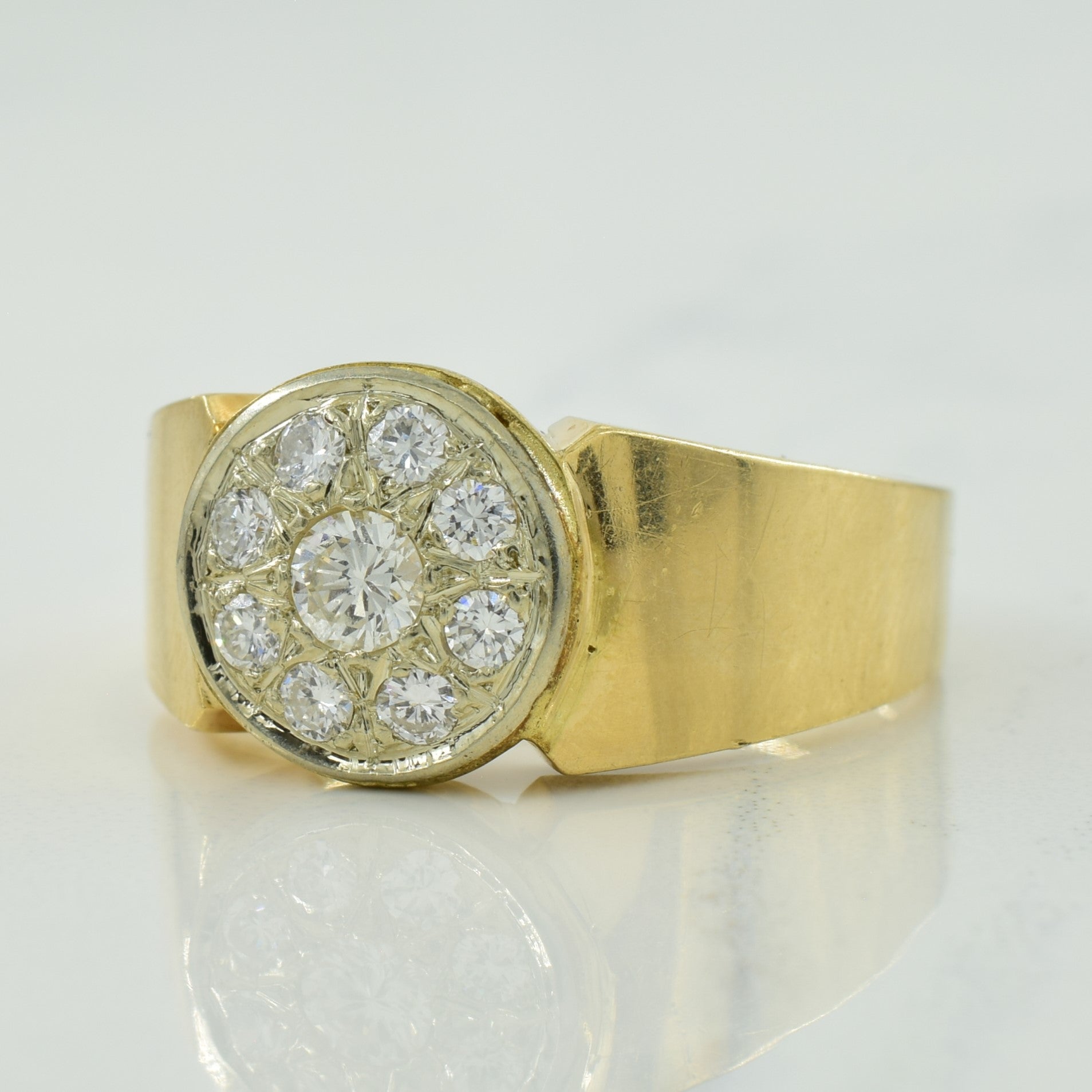 Diamond Cluster Ring | 0.40ctw | SZ 9.25 |