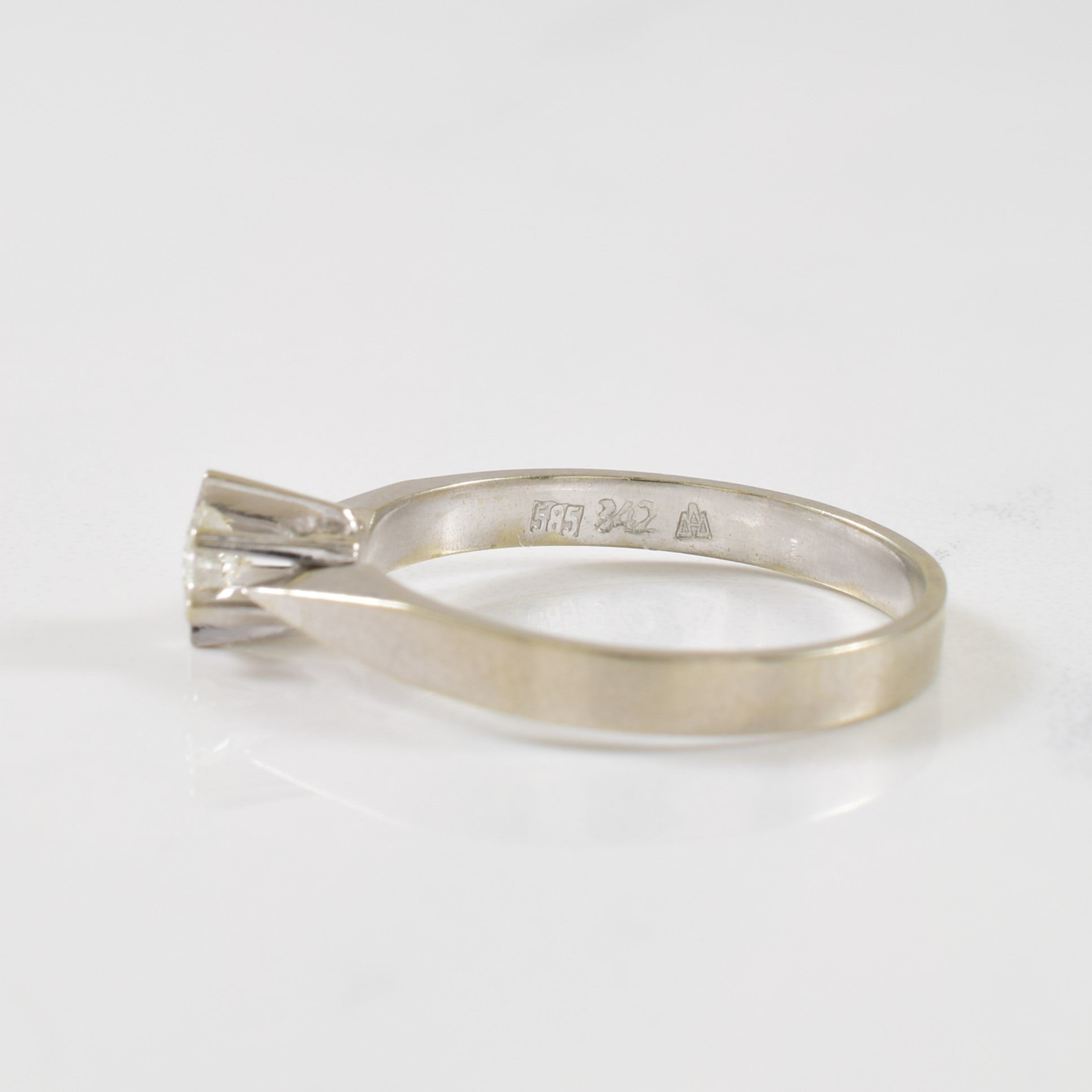 Diamond Solitaire Ring | 0.15ct | SZ 7 |