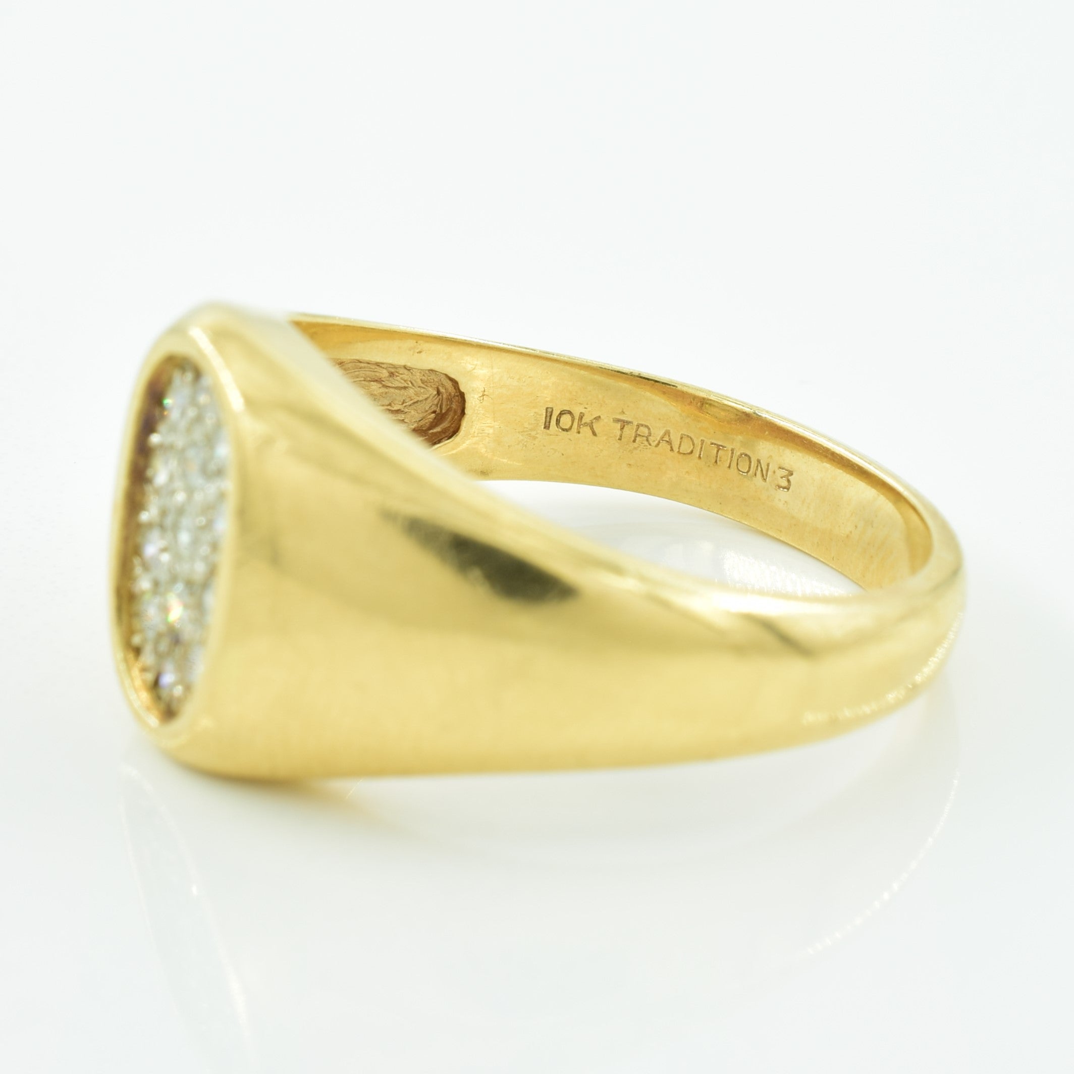 Cluster Diamond Ring | 0.26ctw | SZ 11.5 |