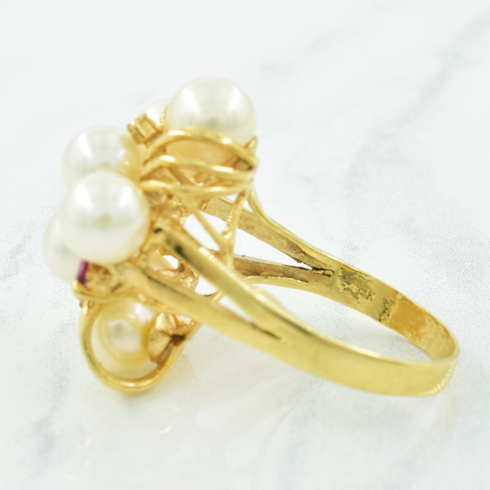 Multi Gemstone & Diamond Ring | 14.50ctw, 0.03ctw | SZ 7.25 |