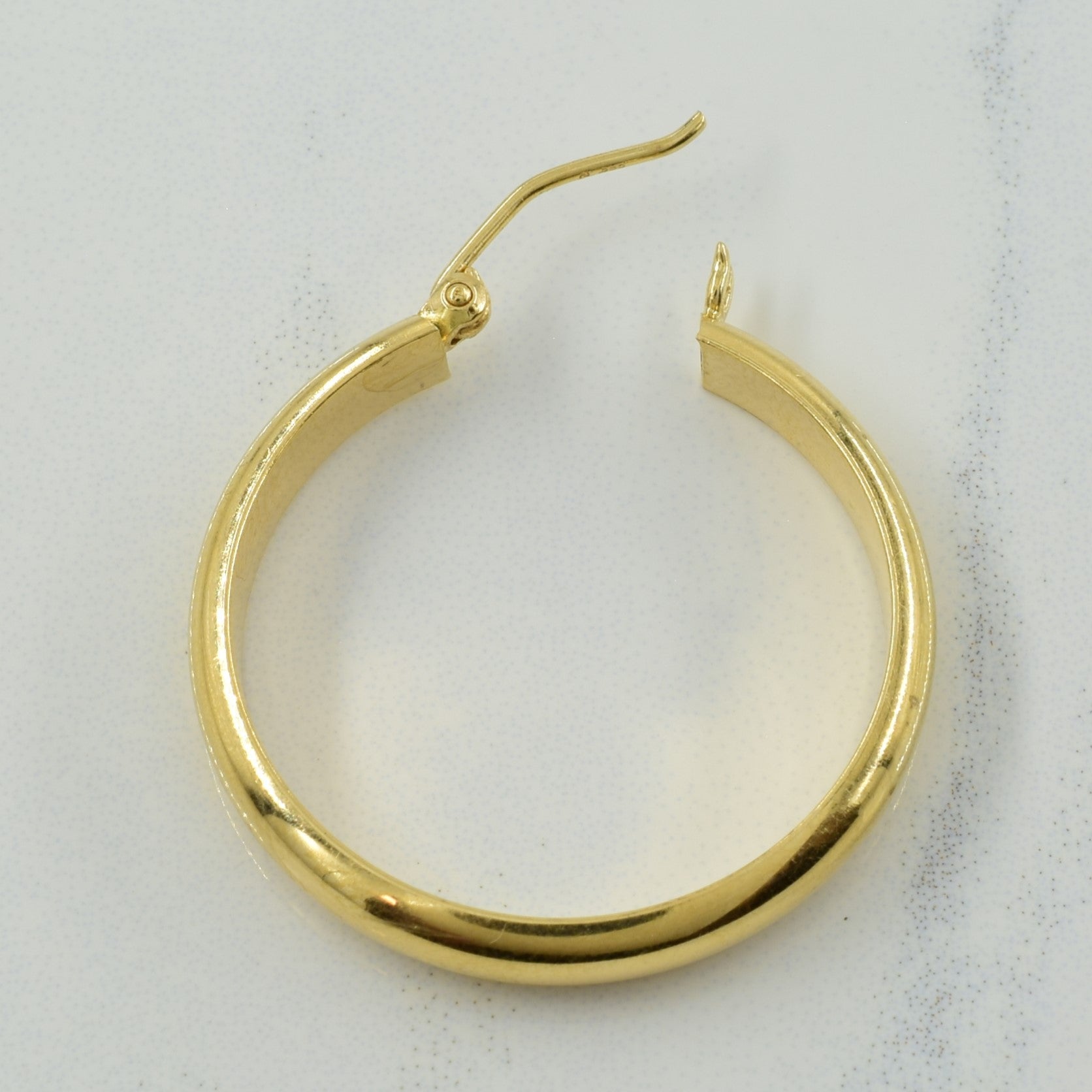 14k Yellow Gold Hoop Earrings |