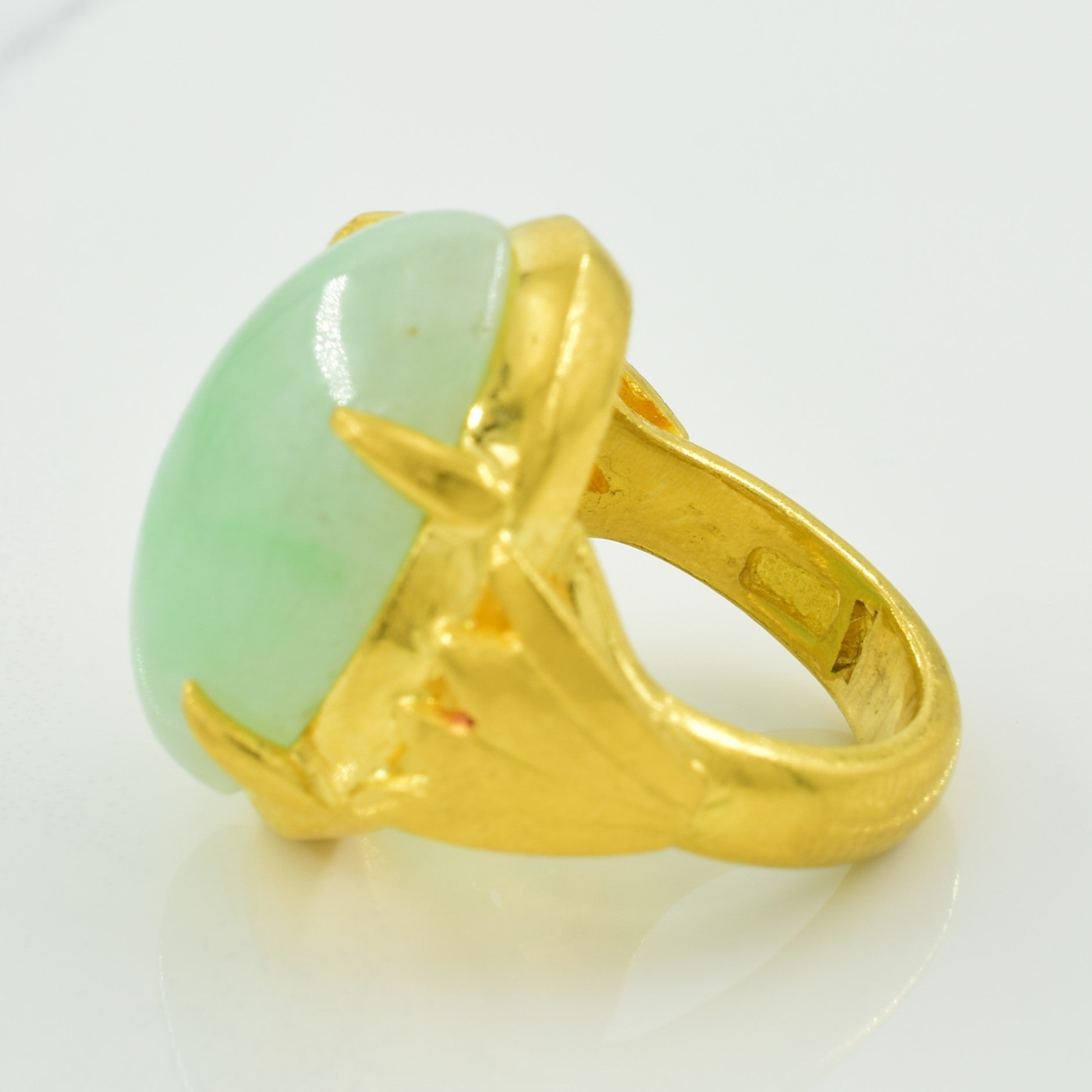 Jadeite Cocktail Ring | 21.00ct | SZ 4 |