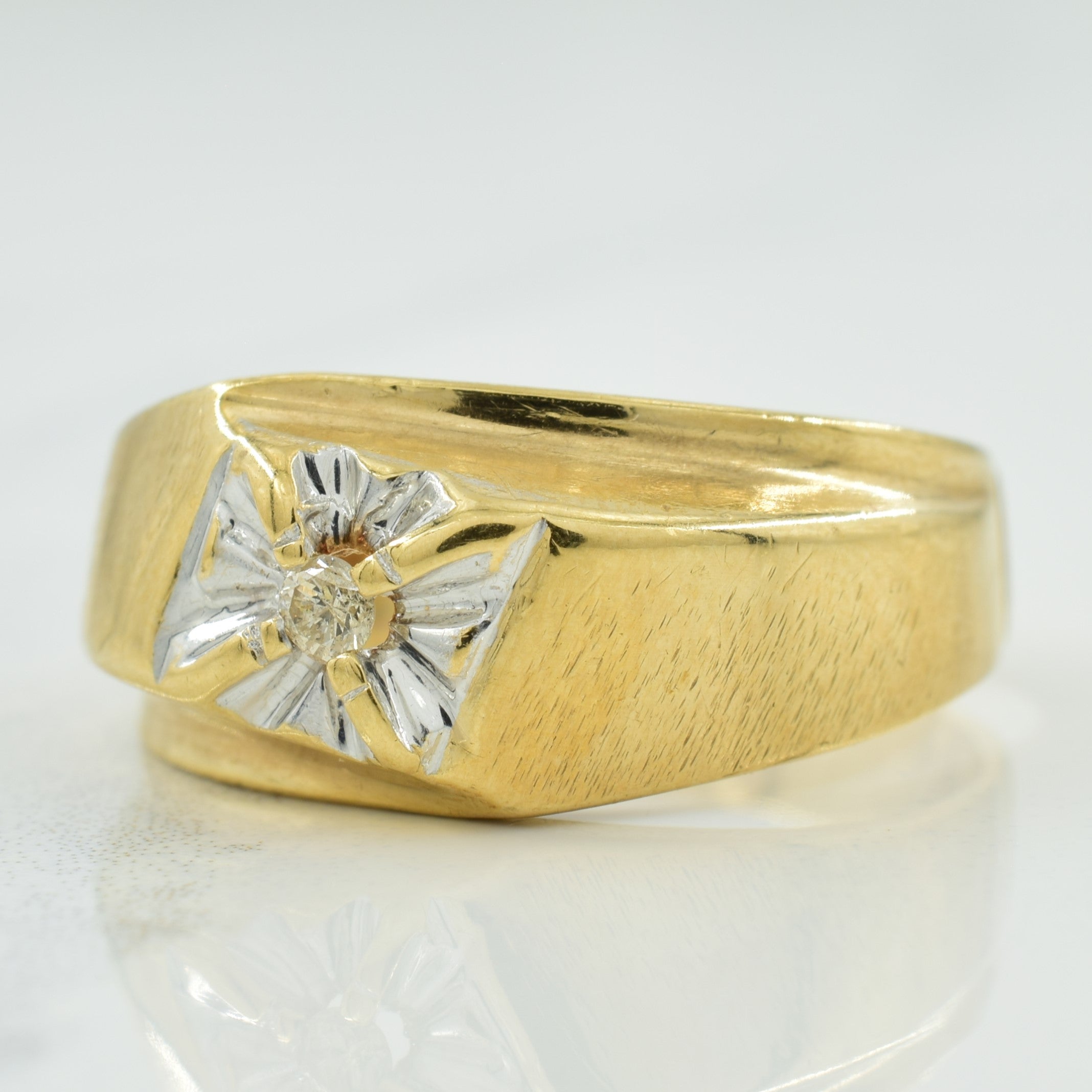 Solitaire Diamond Ring | 0.04ct | SZ 7.5 |