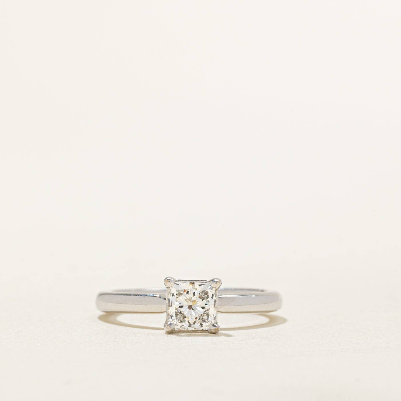 Solitaire Princess Diamond Engagement Ring | 0.75 ct, SZ 5.25 |