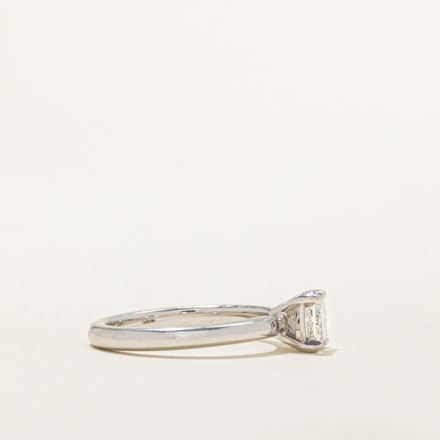 Solitaire Princess Diamond Engagement Ring | 0.75 ct, SZ 5.25 |