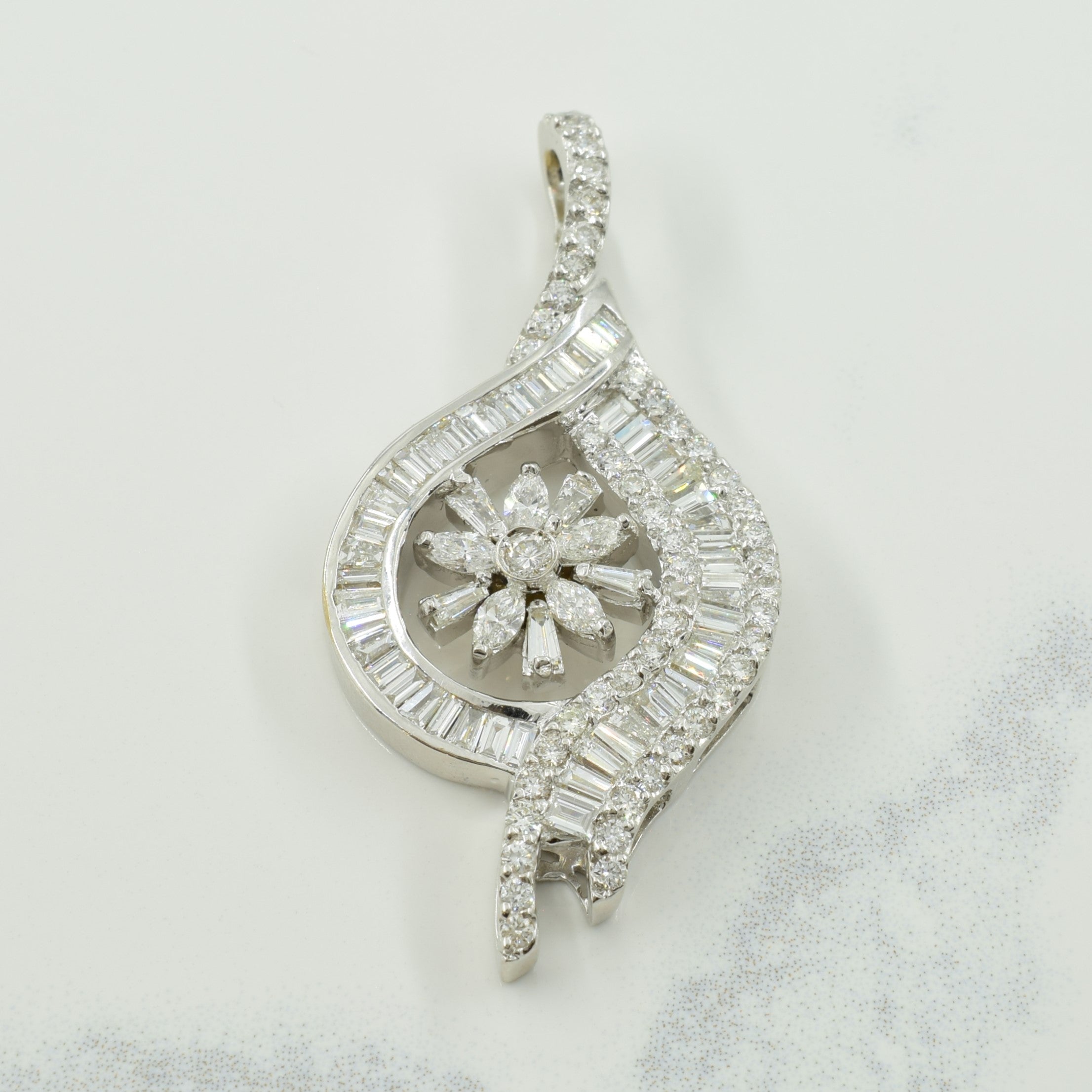 Diamond Bypass Pendant | 1.50ctw |