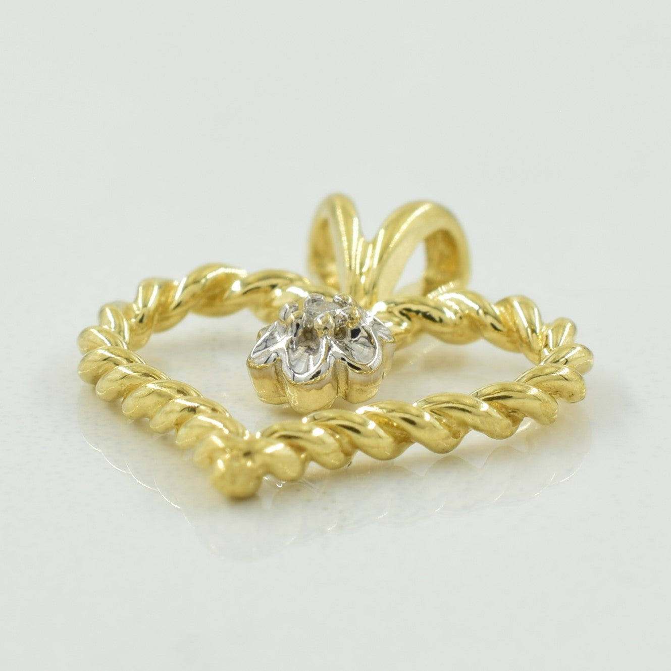 Diamond Heart Pendant | 0.01ct |