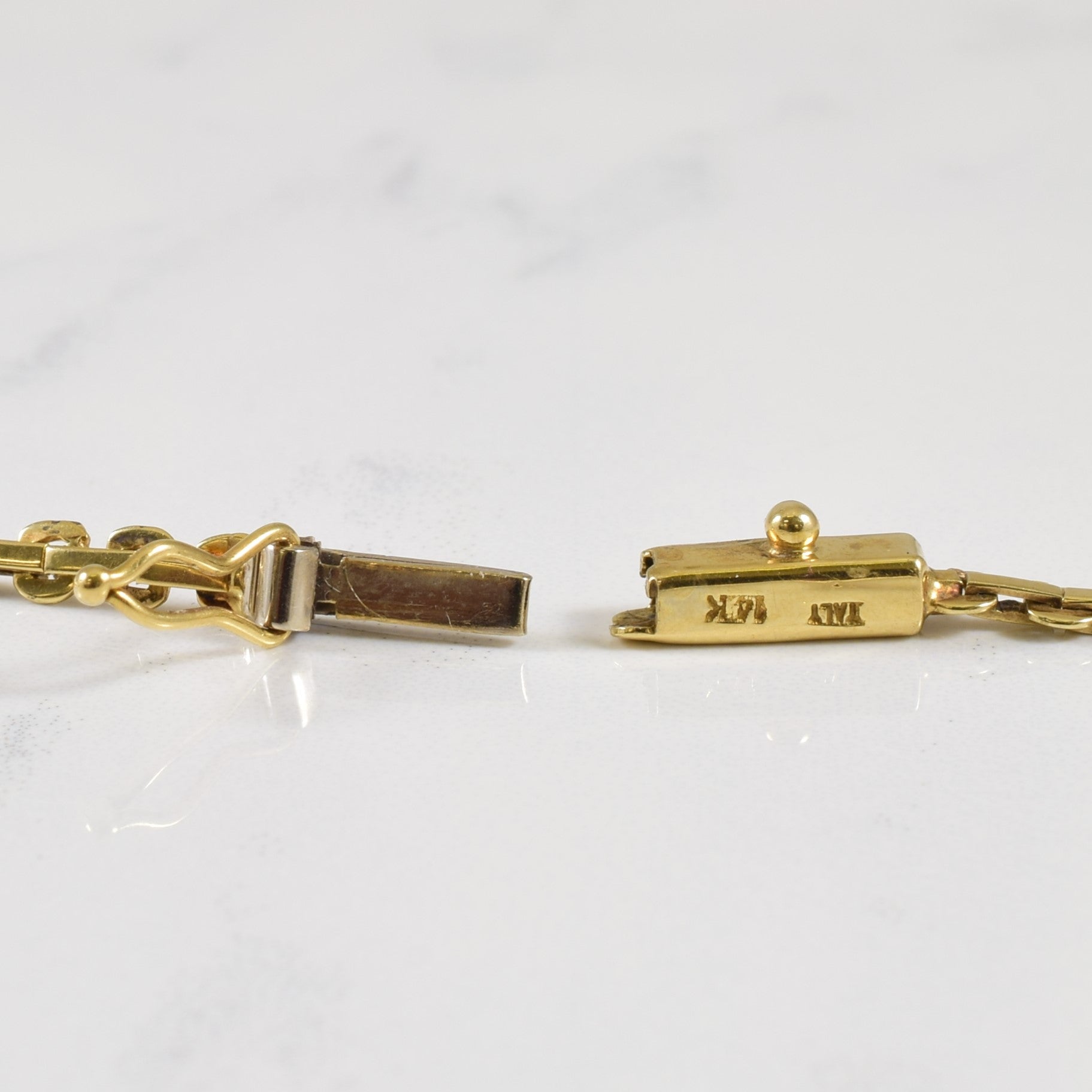 14k Tri Tone Fancy Chain | 17" |