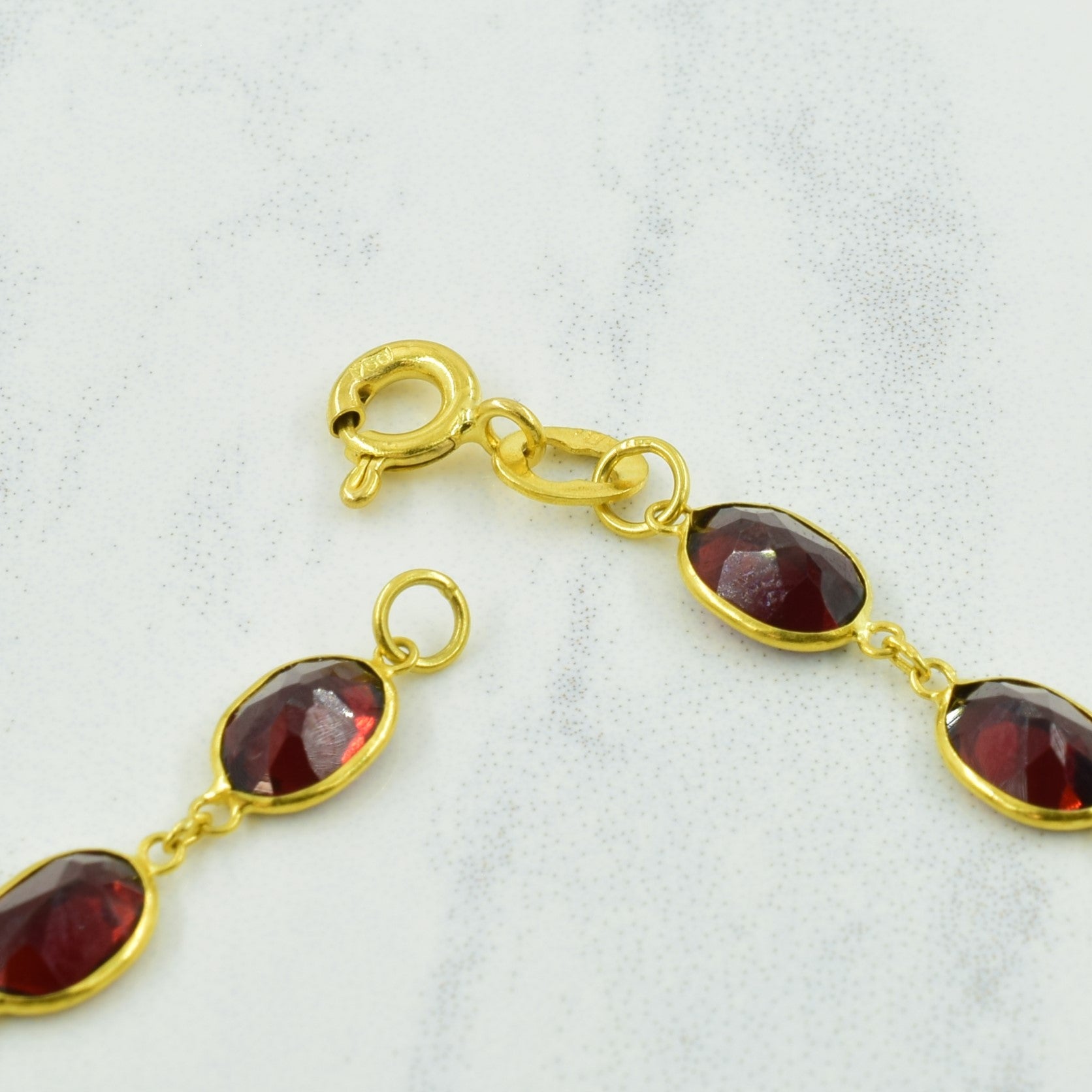 Garnet Bracelet | 11.25ctw | 7" |