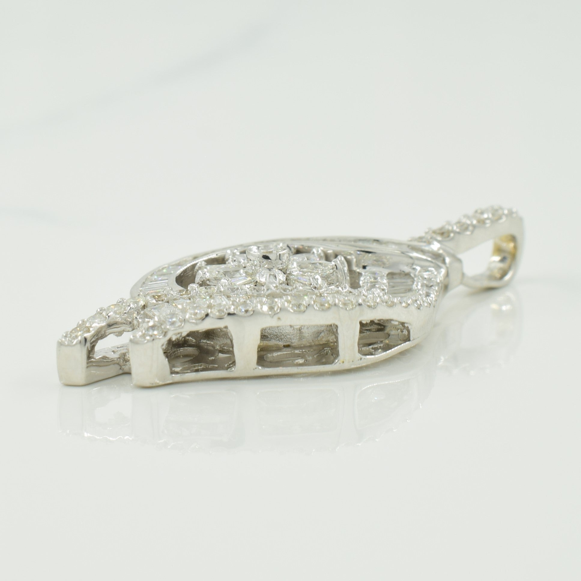 Diamond Bypass Pendant | 1.50ctw |