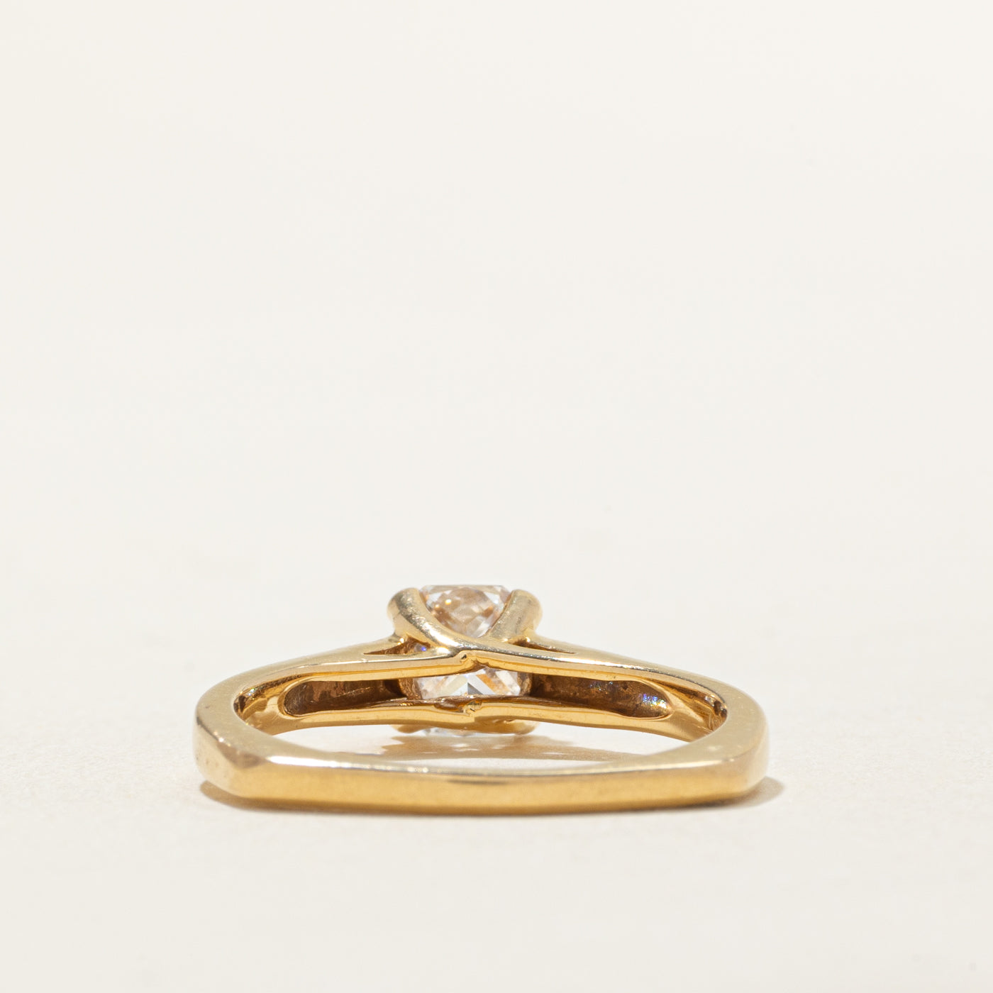 Solitaire Diamond Engagement Ring | 1.01 ct, SZ 6.75 |