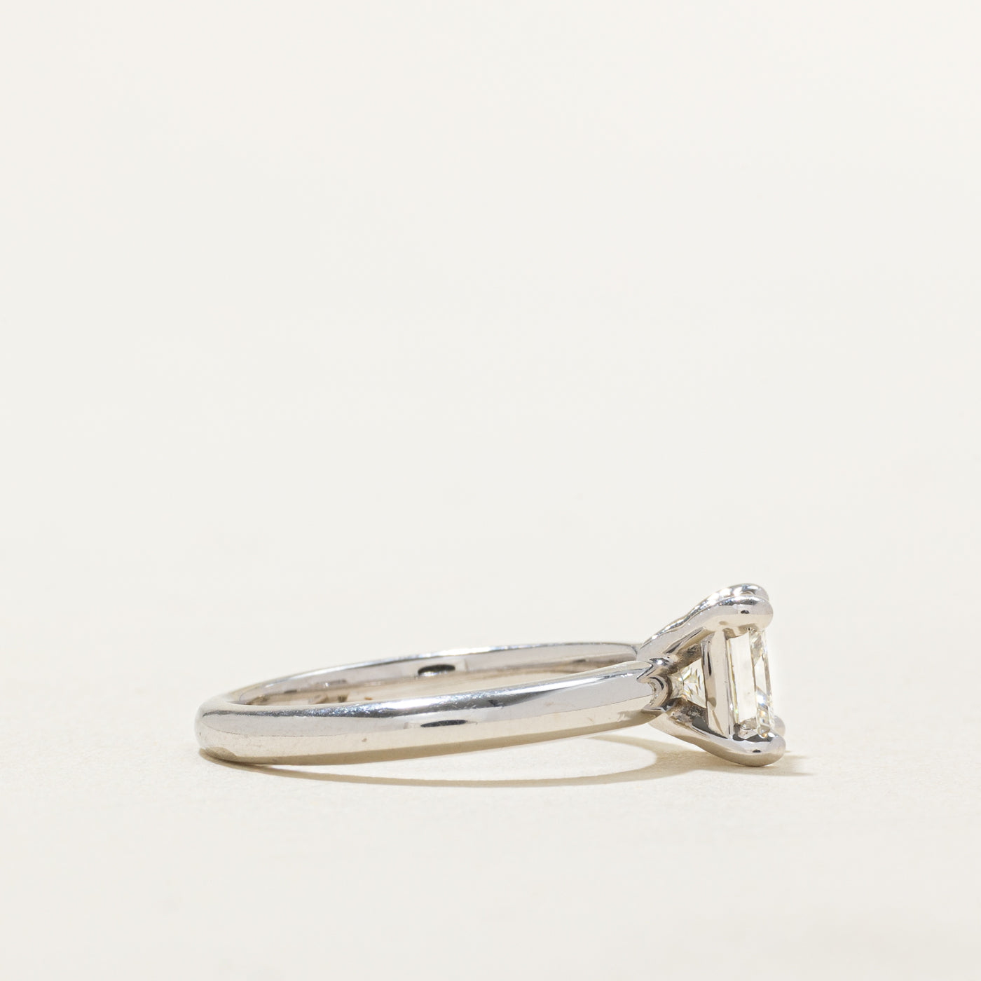 Princess Solitaire Diamond Engagement Ring | 1.10 ct, SZ 5.5 |