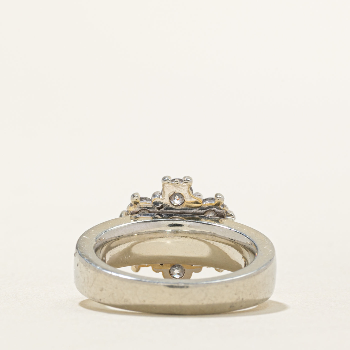 Cluster Diamond Engagement Ring | 1.51 ctw, SZ 4.75 |