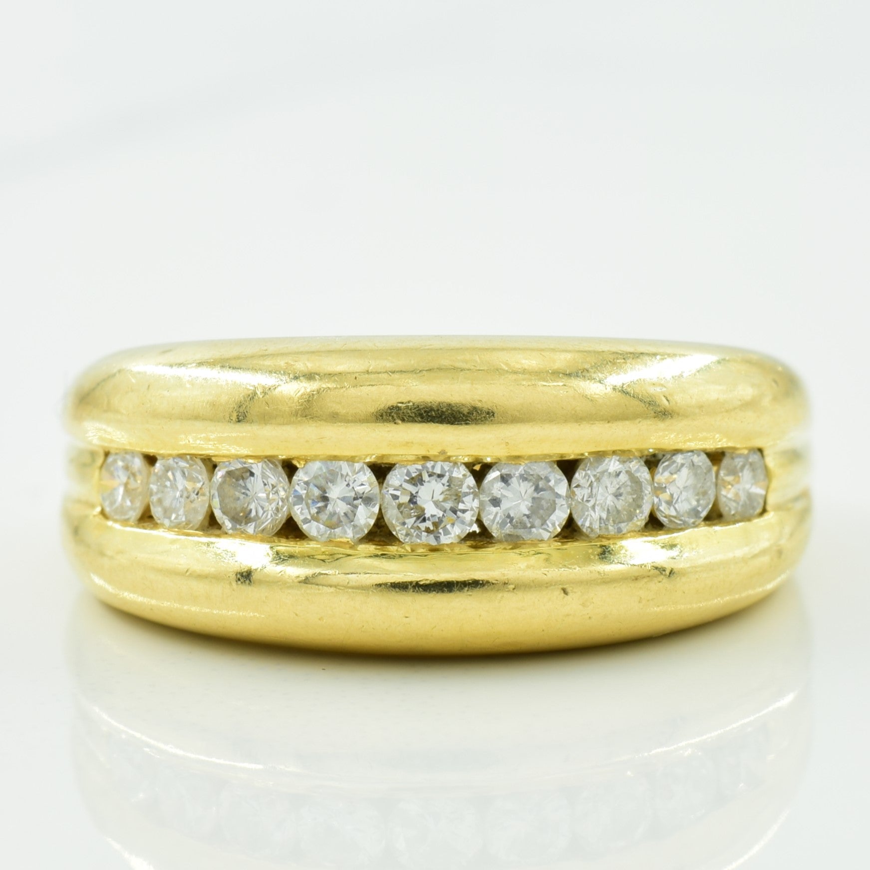 Channel Set Diamond Ring | 0.40ctw | SZ 7 |