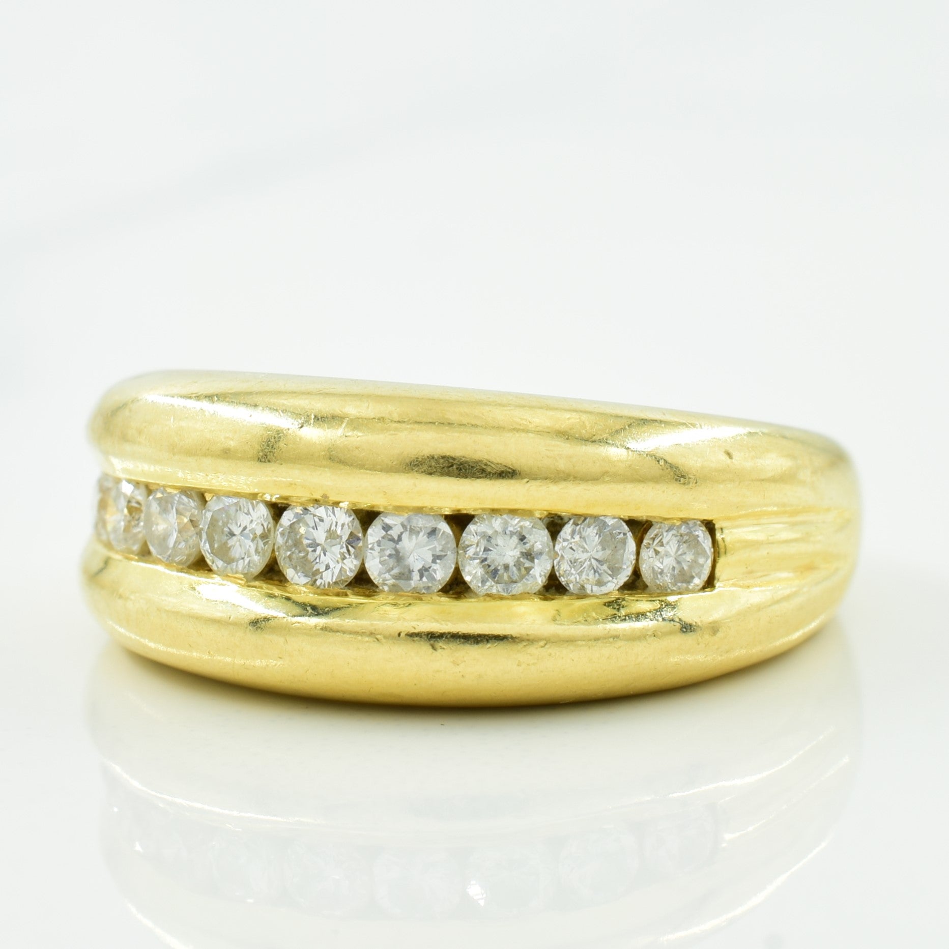 Channel Set Diamond Ring | 0.40ctw | SZ 7 |