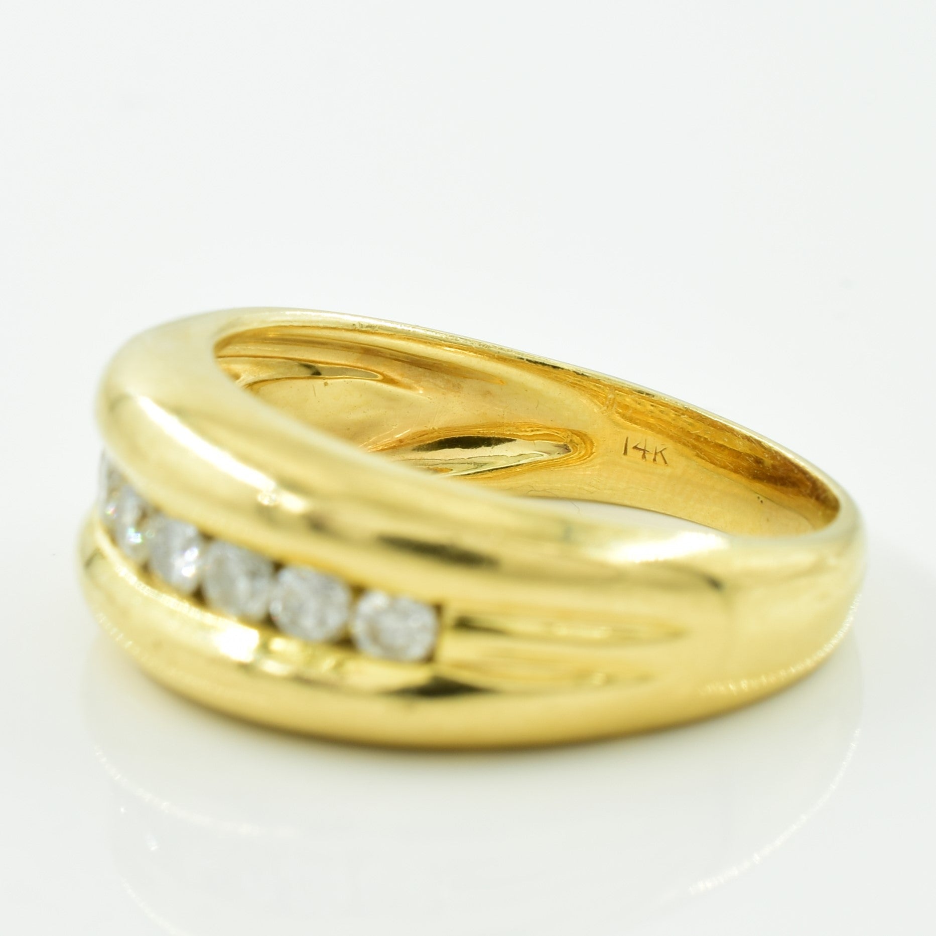 Channel Set Diamond Ring | 0.40ctw | SZ 7 |