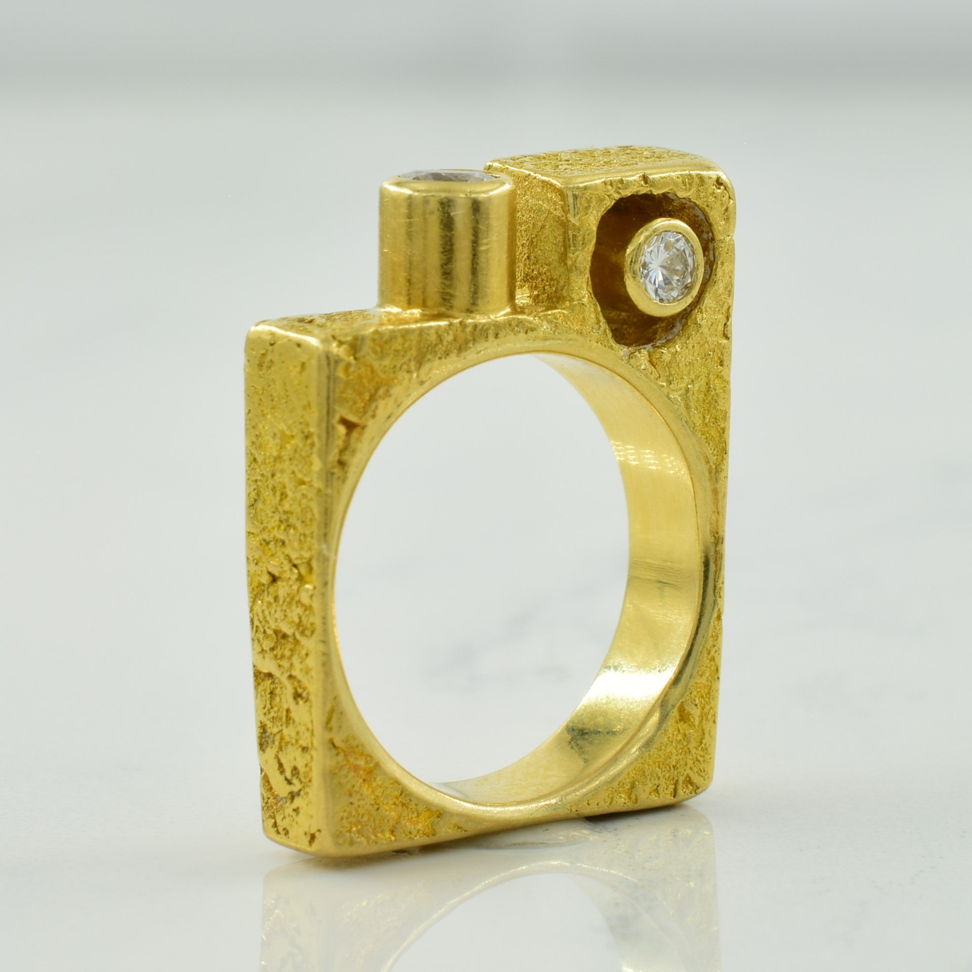 Square Diamond Ring | 0.31ctw | SZ 5 |
