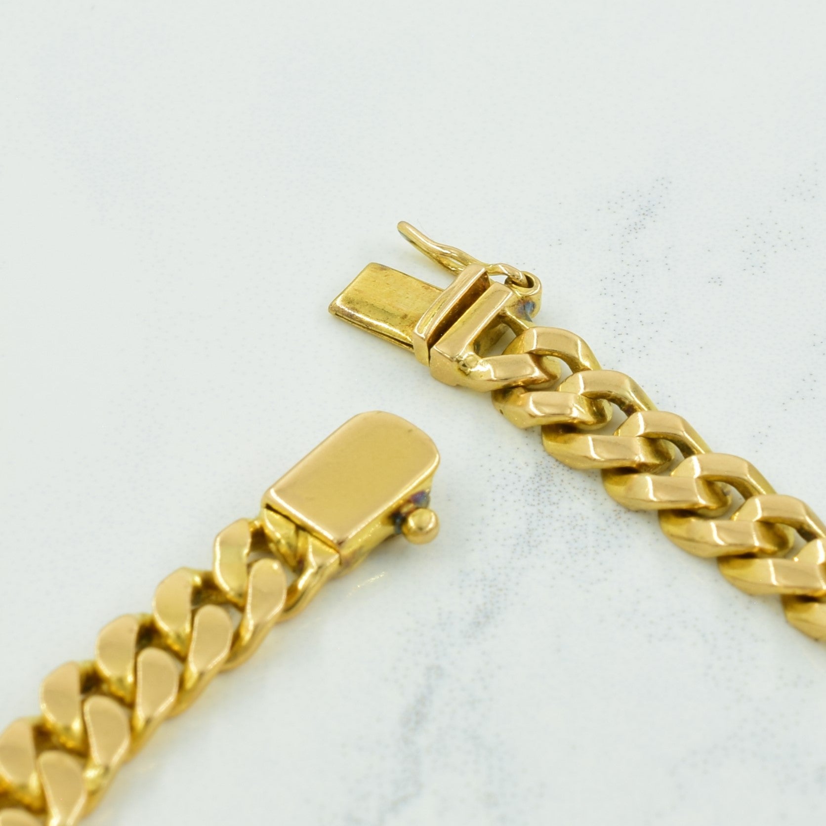 Flush Set Diamond 18k Yellow Gold Bracelet | 0.82ctw | 6.25" |