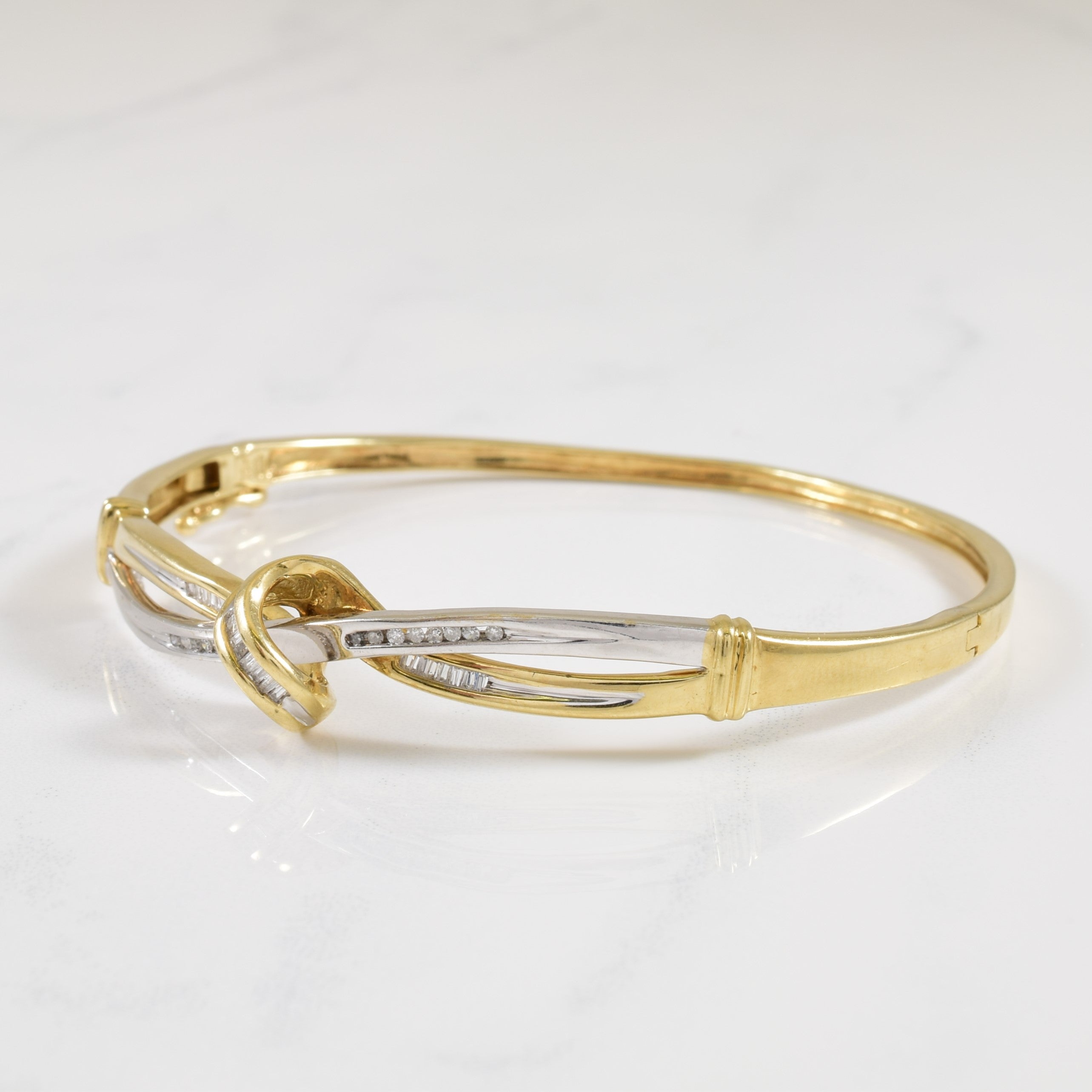 Diamond Bypass Bracelet | 0.18ctw | 8" |