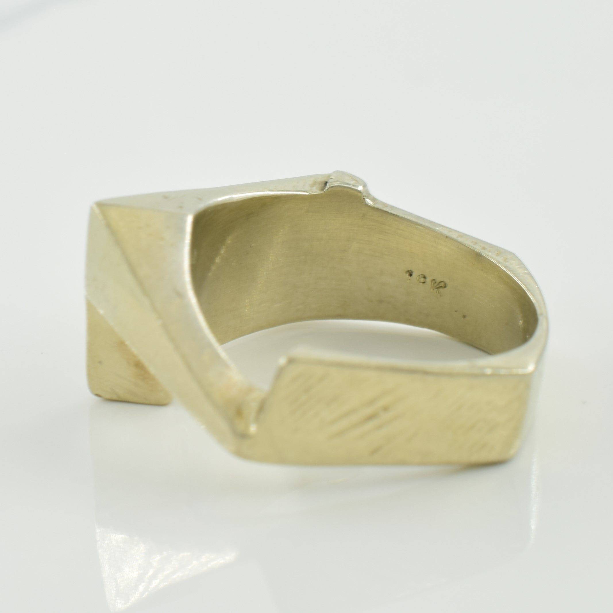 Bague abstraite en diamant | 0,19 ct | Taille 5,5 |