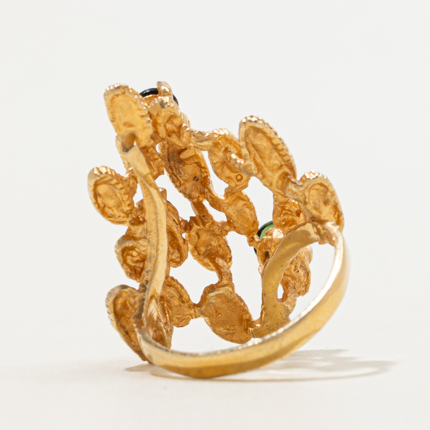 9K Ring with Tourmaline