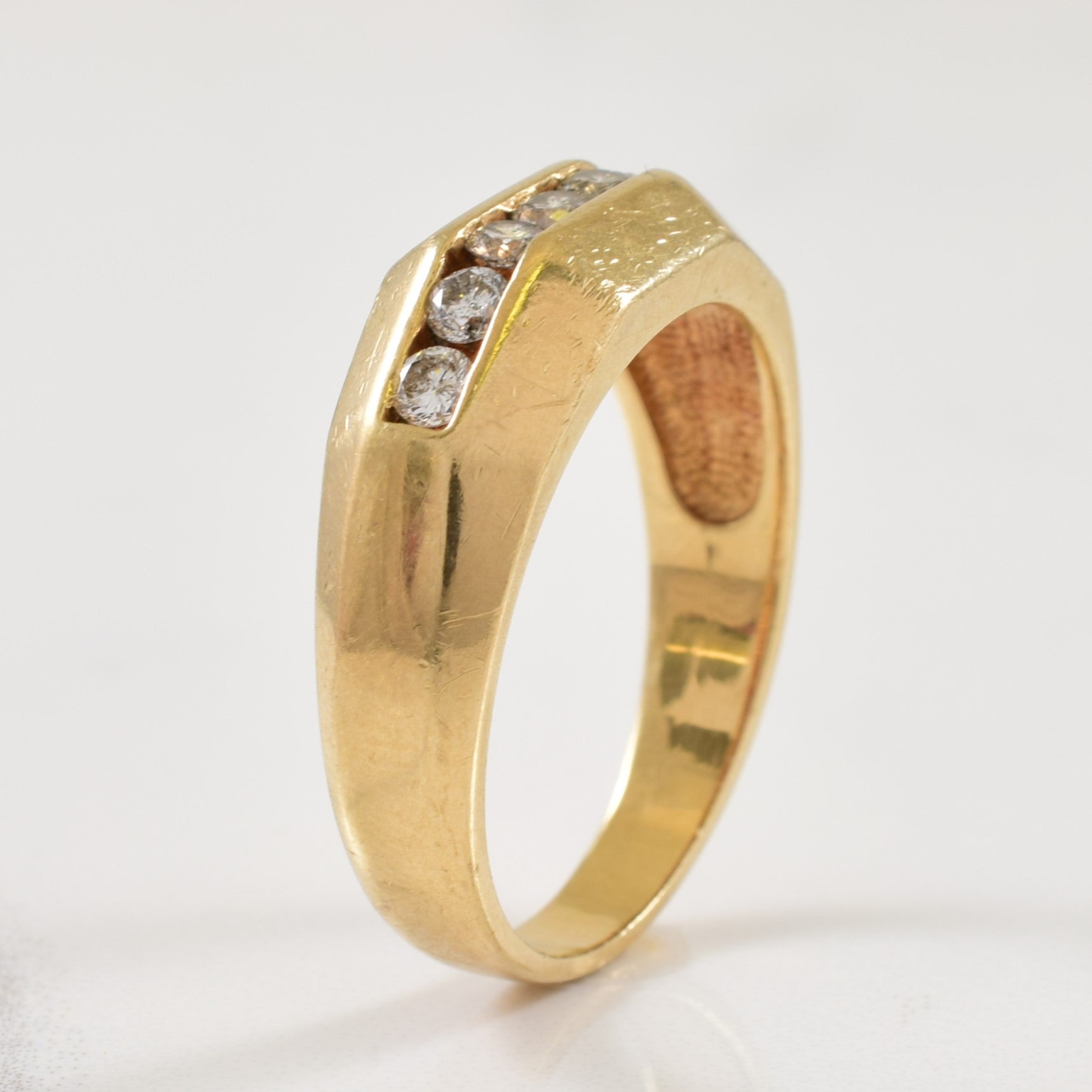 Channel Set Diamond Ring | 0.38ctw | SZ 10.25 |