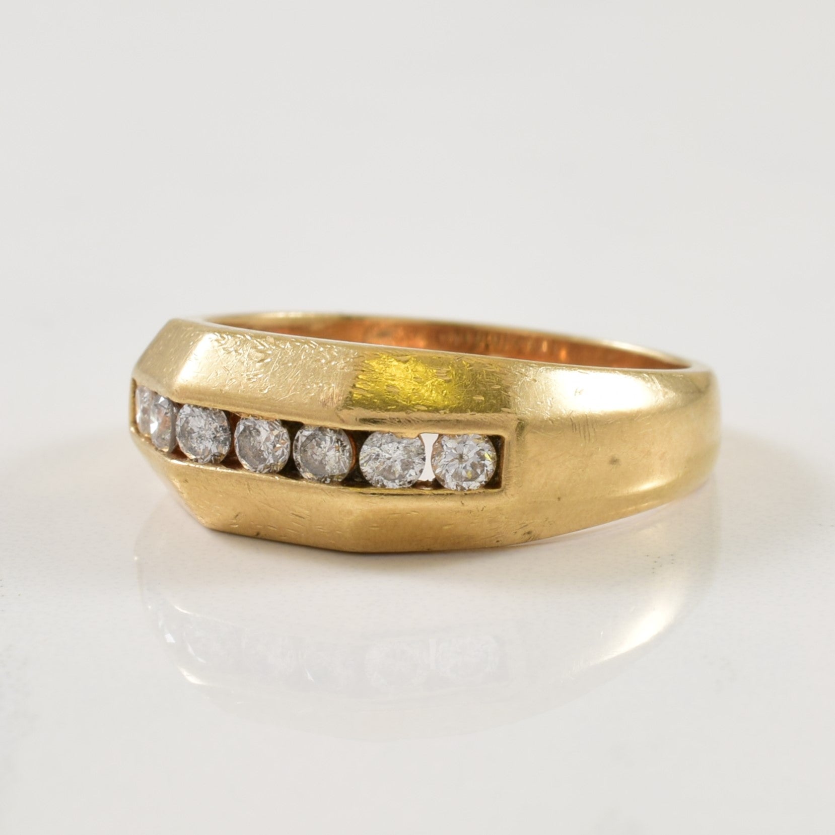 Channel Set Diamond Ring | 0.38ctw | SZ 10.25 |