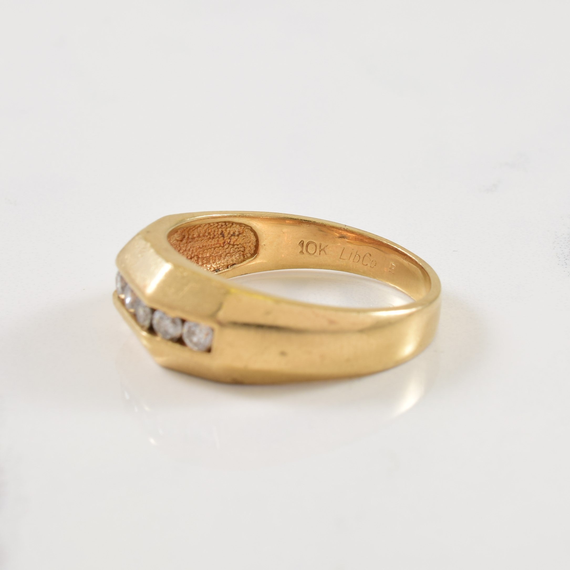 Channel Set Diamond Ring | 0.38ctw | SZ 10.25 |