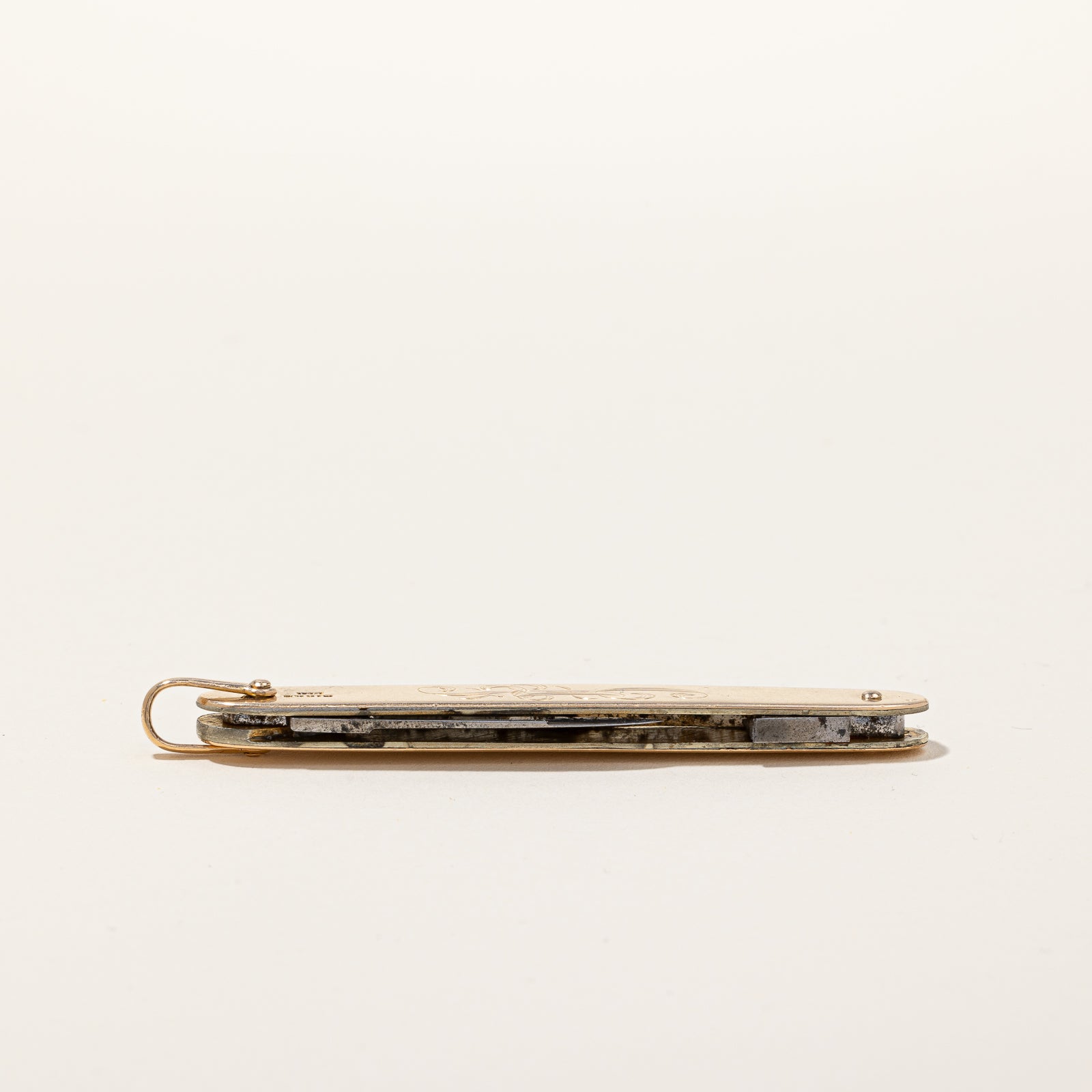 'Birks' Gold Pocket Knife |