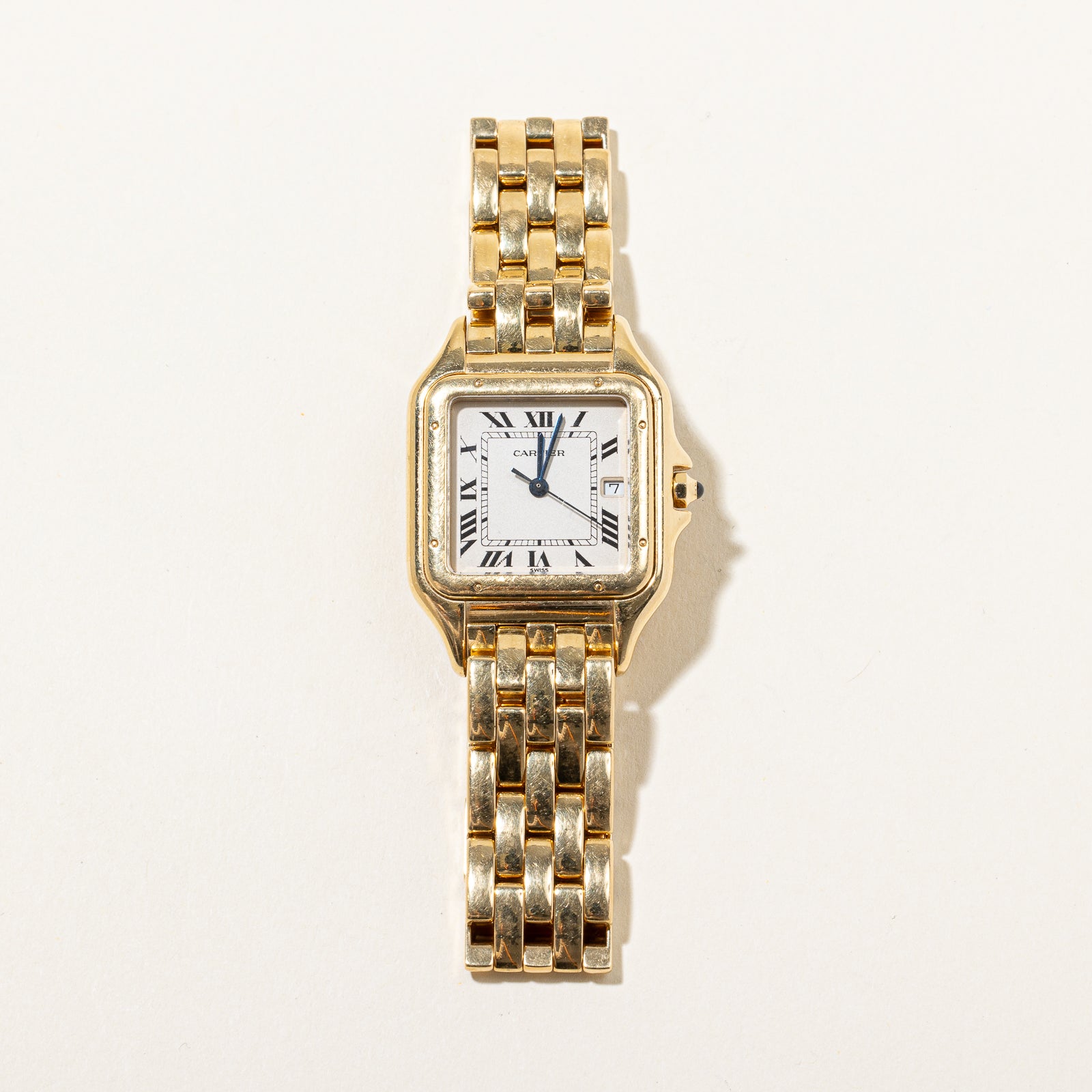 18K 'Cartier' Panthère de Cartier Watch, Medium Model | 18k Yellow Gold |
