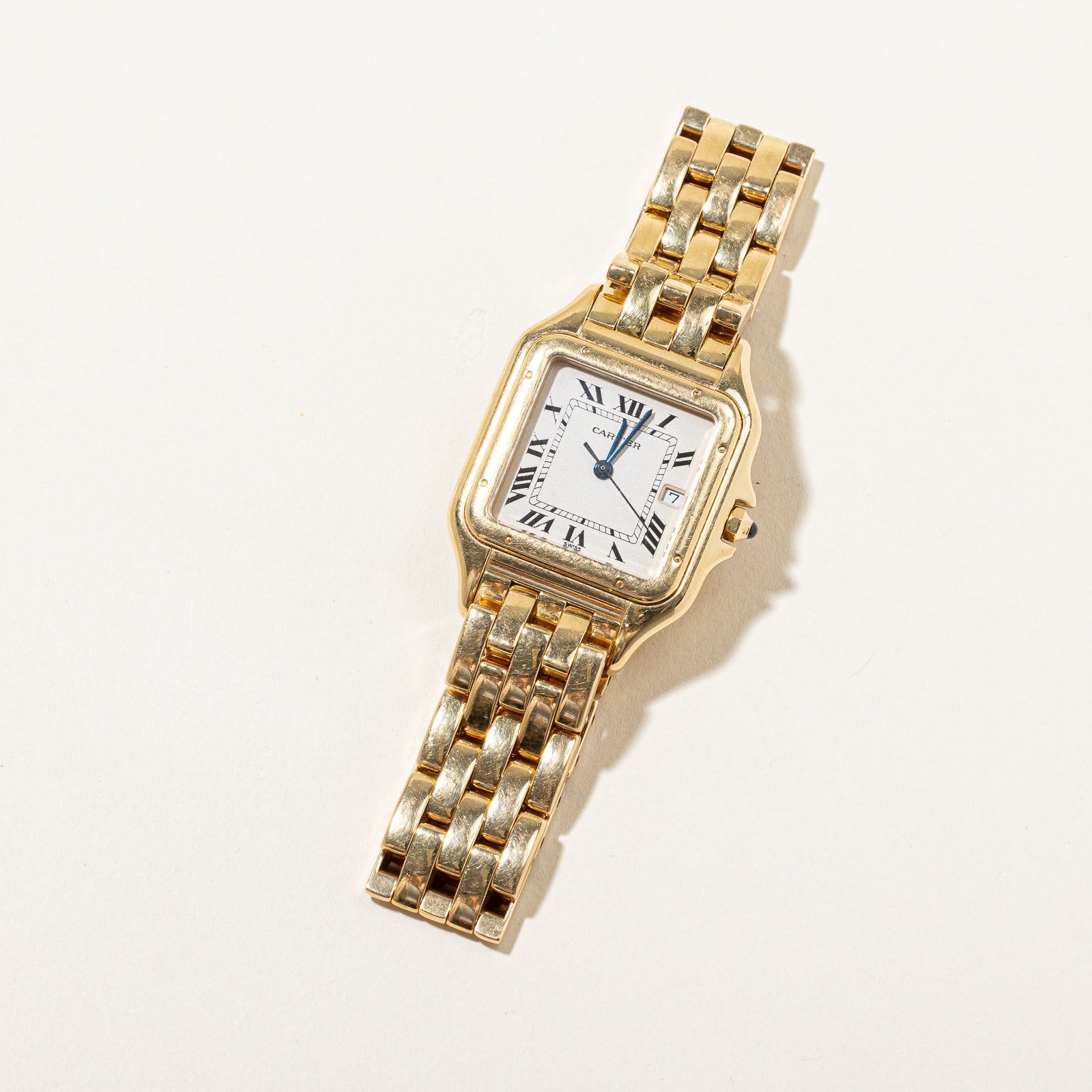 18K 'Cartier' Panthère de Cartier Watch, Medium Model | 18k Yellow Gold |